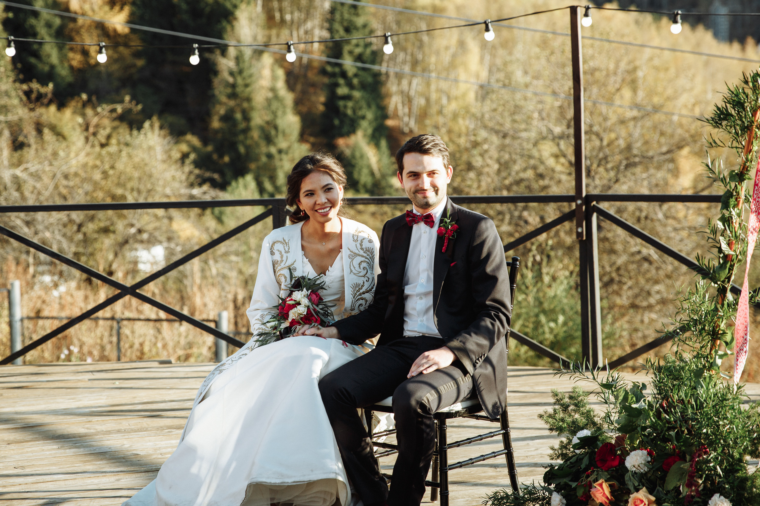 Айгерим и Бенджамин. Алматы. Qazaq Auyl. Свадебный фотограф в Алматы Николай Киреев