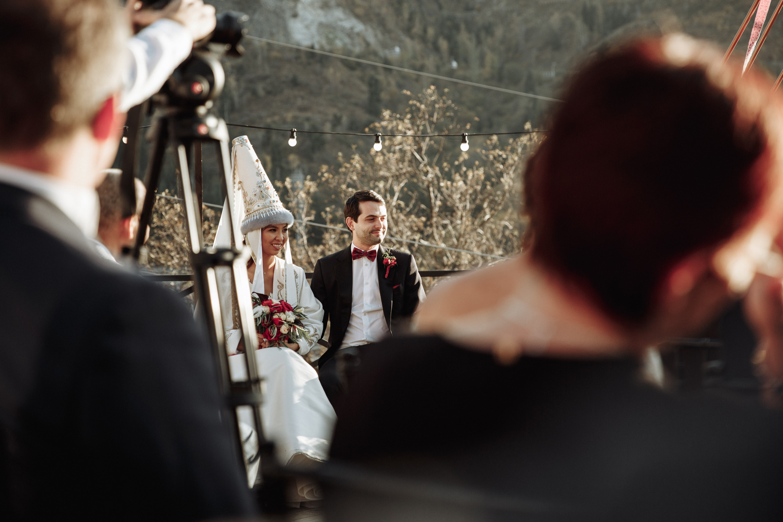 Айгерим и Бенджамин. Алматы. Qazaq Auyl. Свадебный фотограф в Алматы Николай Киреев