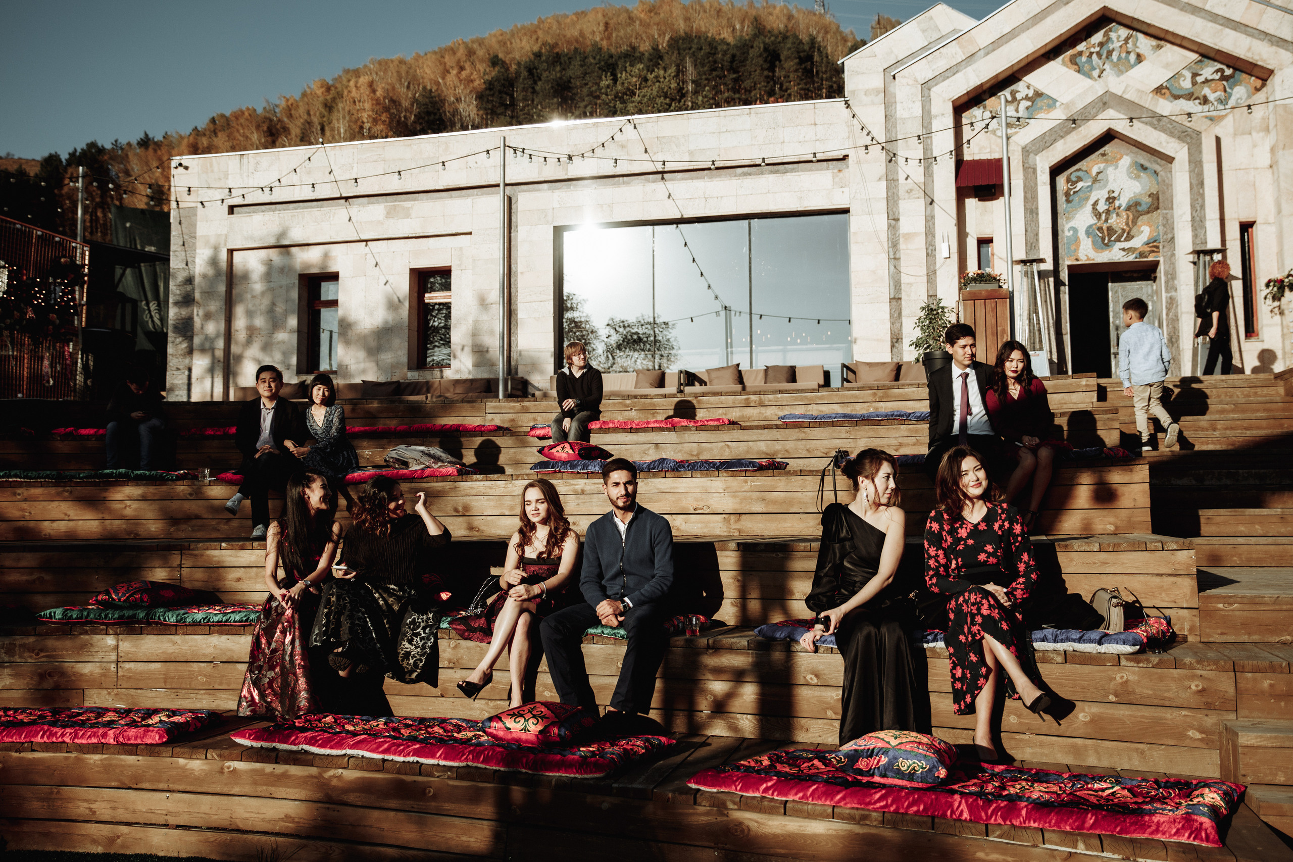 Айгерим и Бенджамин. Алматы. Qazaq Auyl. Свадебный фотограф в Алматы Николай Киреев