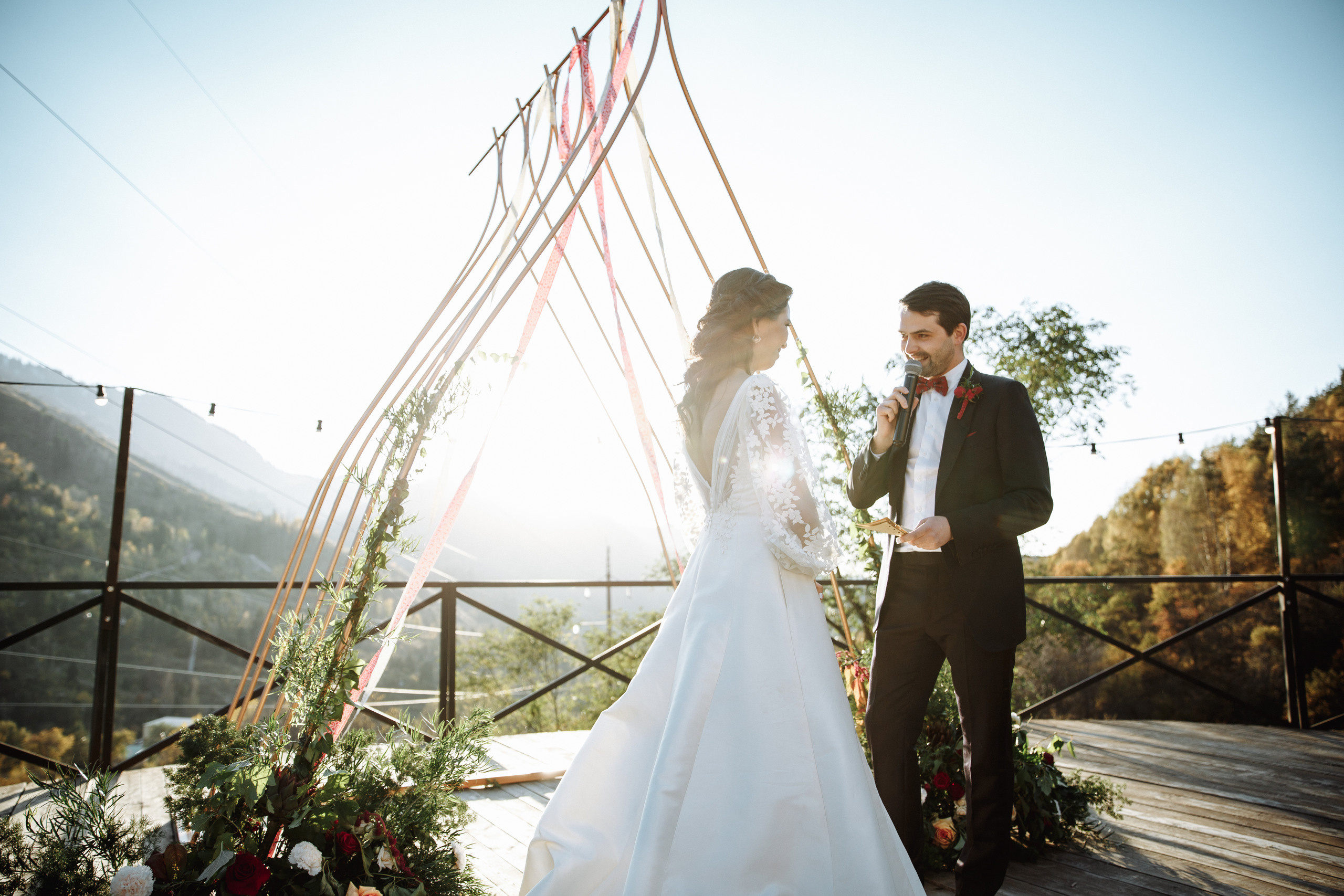 Айгерим и Бенджамин. Алматы. Qazaq Auyl. Свадебный фотограф в Алматы Николай Киреев