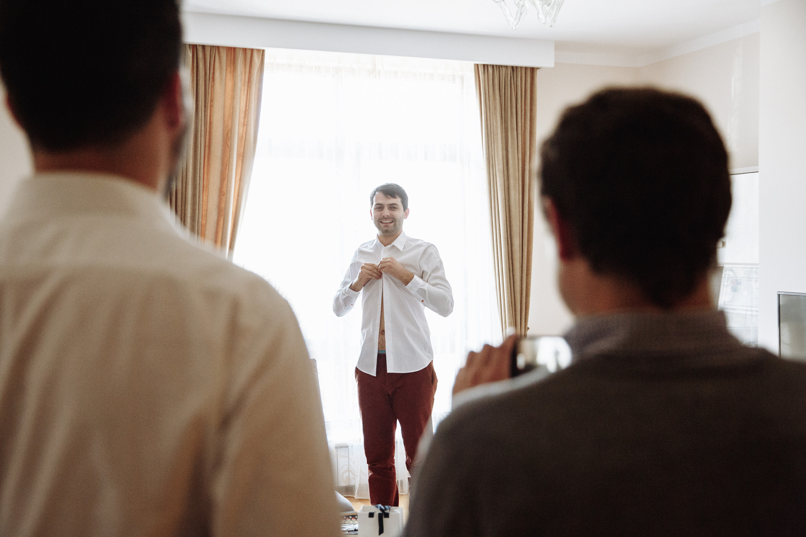 Сборы жениха