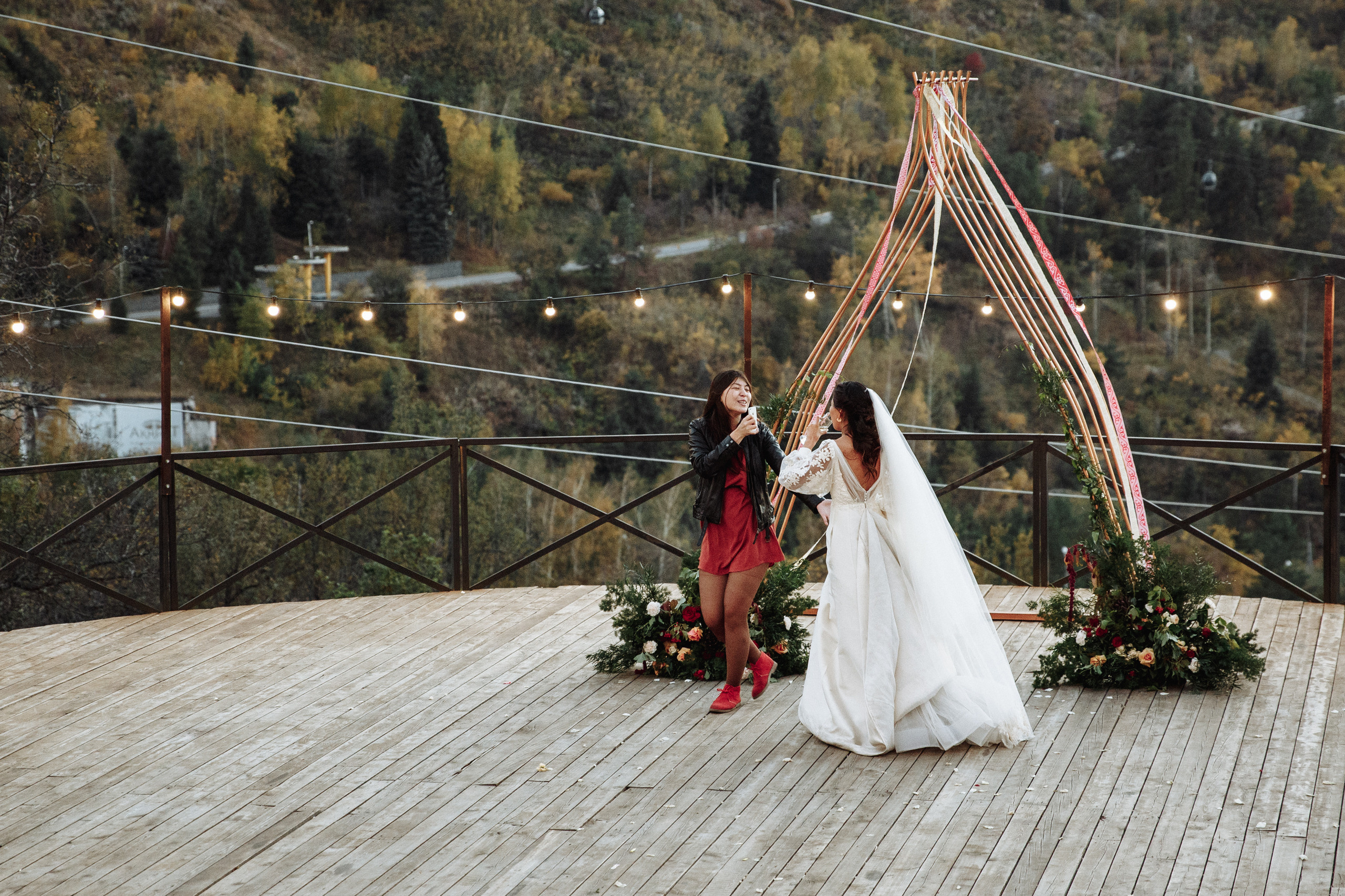 Айгерим и Бенджамин. Алматы. Qazaq Auyl. Свадебный фотограф в Алматы Николай Киреев