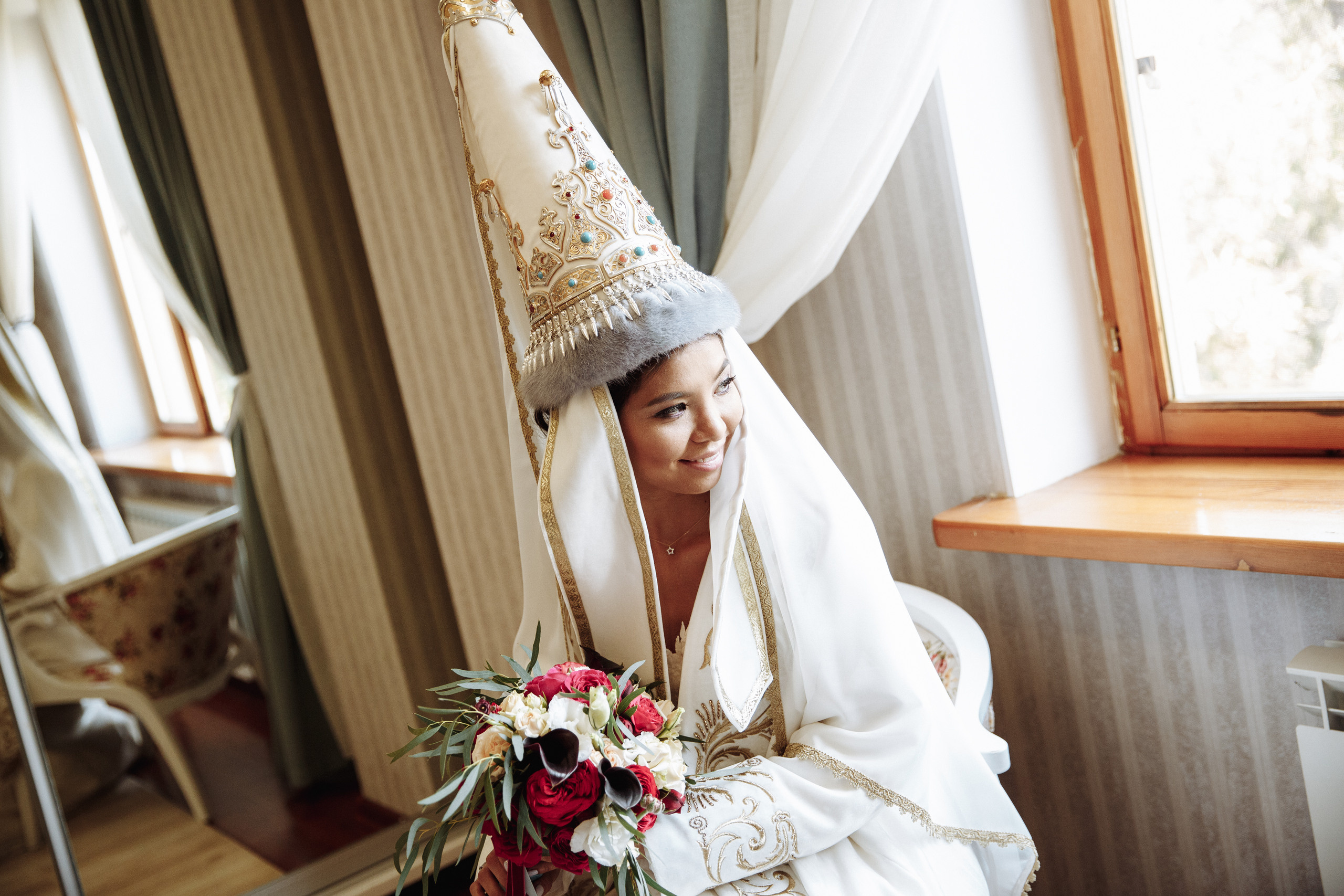 Айгерим и Бенджамин. Алматы. Qazaq Auyl. Свадебный фотограф в Алматы Николай Киреев