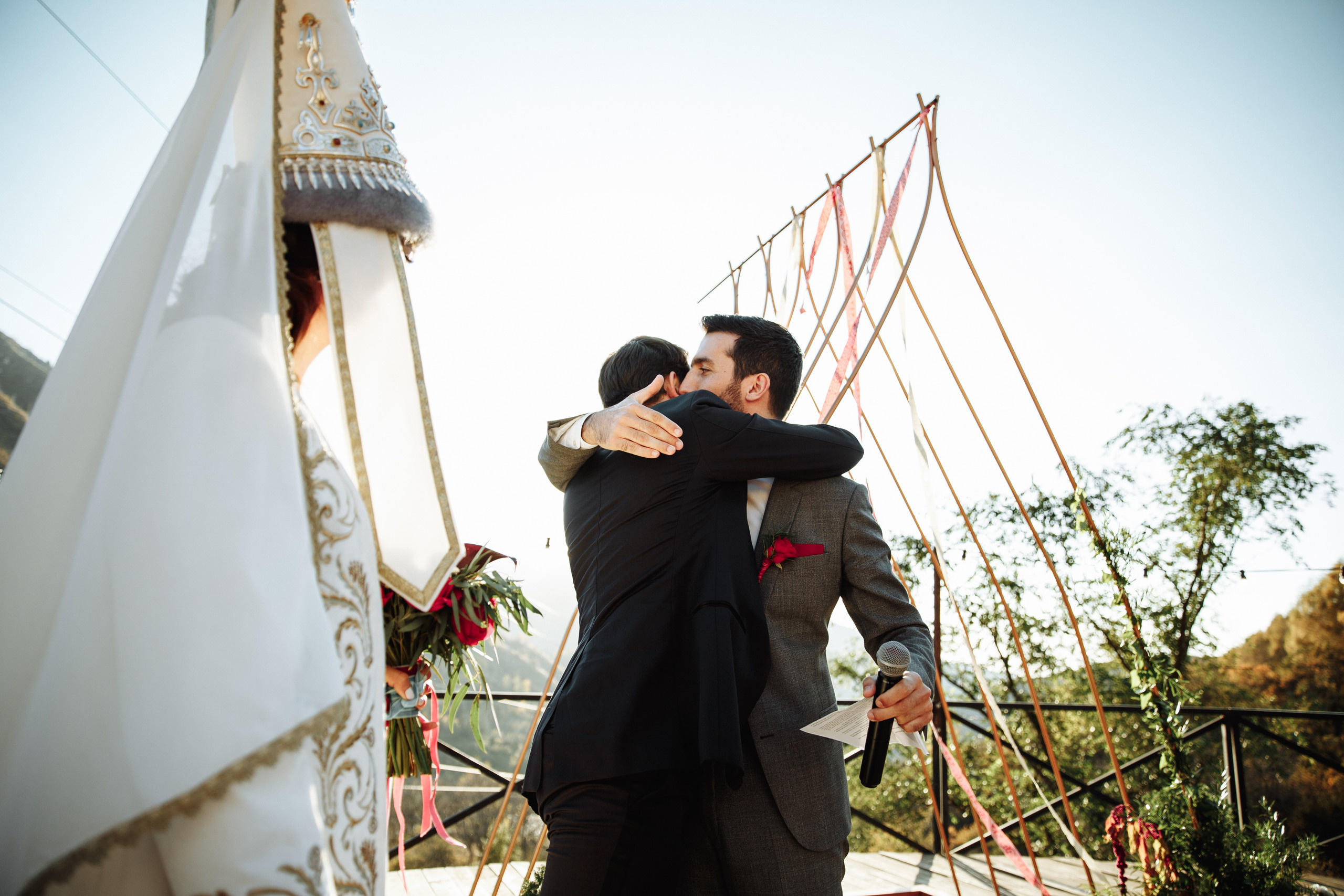 Айгерим и Бенджамин. Алматы. Qazaq Auyl. Свадебный фотограф в Алматы Николай Киреев