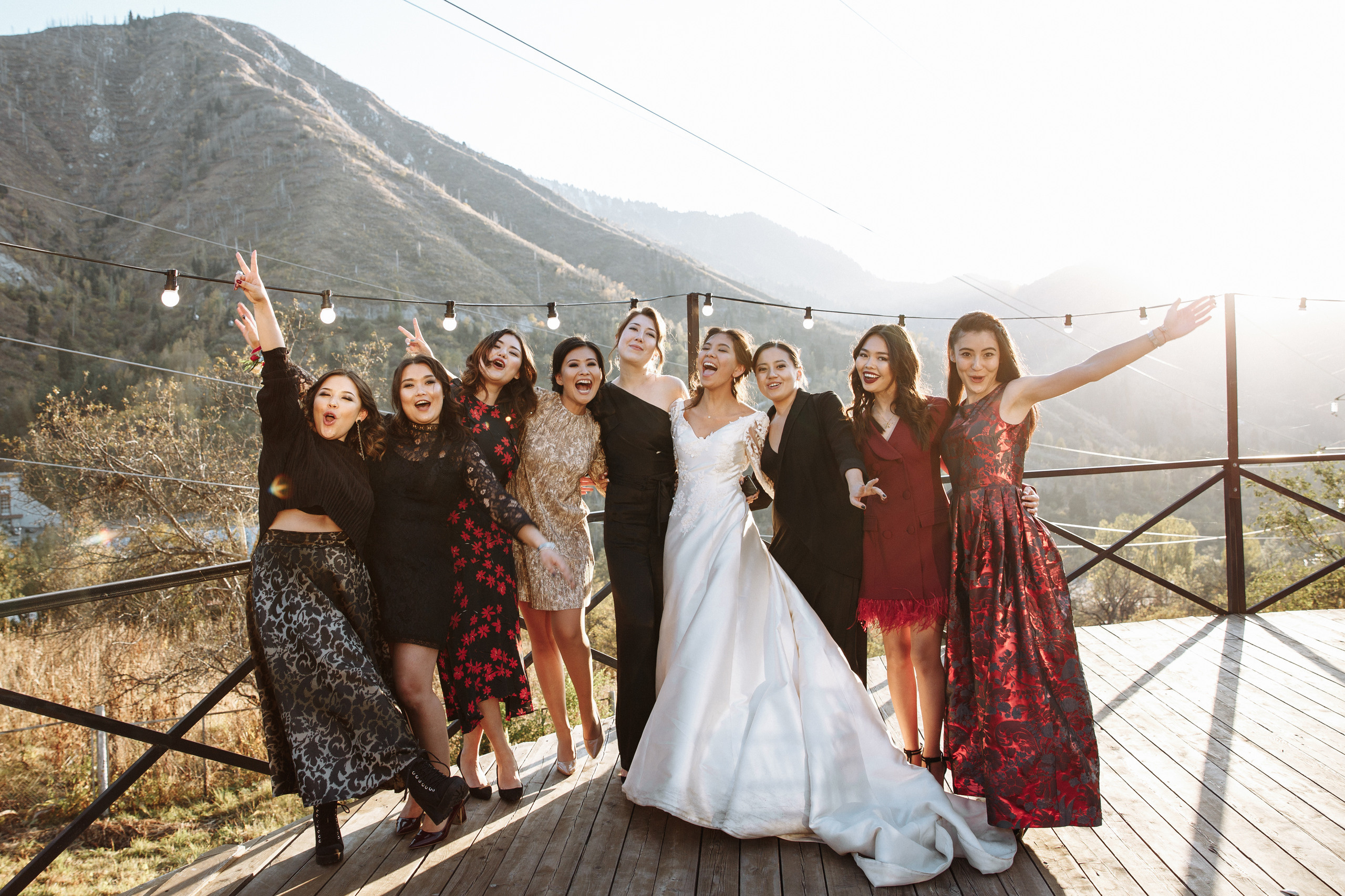 Айгерим и Бенджамин. Алматы. Qazaq Auyl. Свадебный фотограф в Алматы Николай Киреев