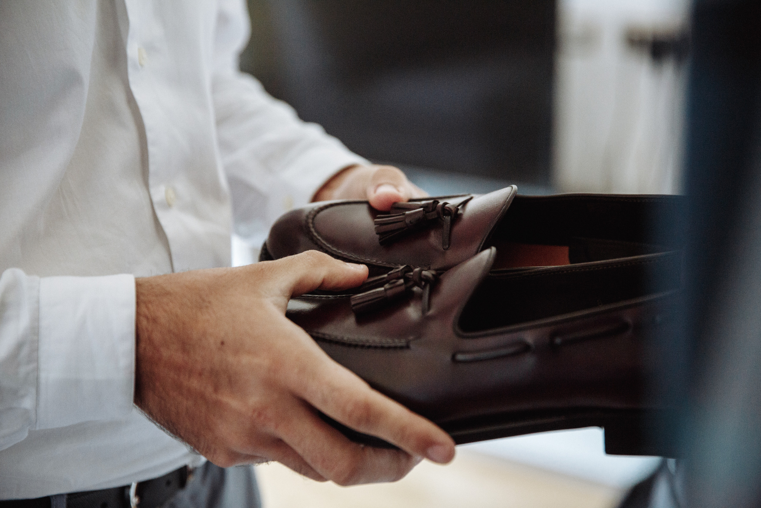 Мужские туфли на свадьбу от Giorgio Armani