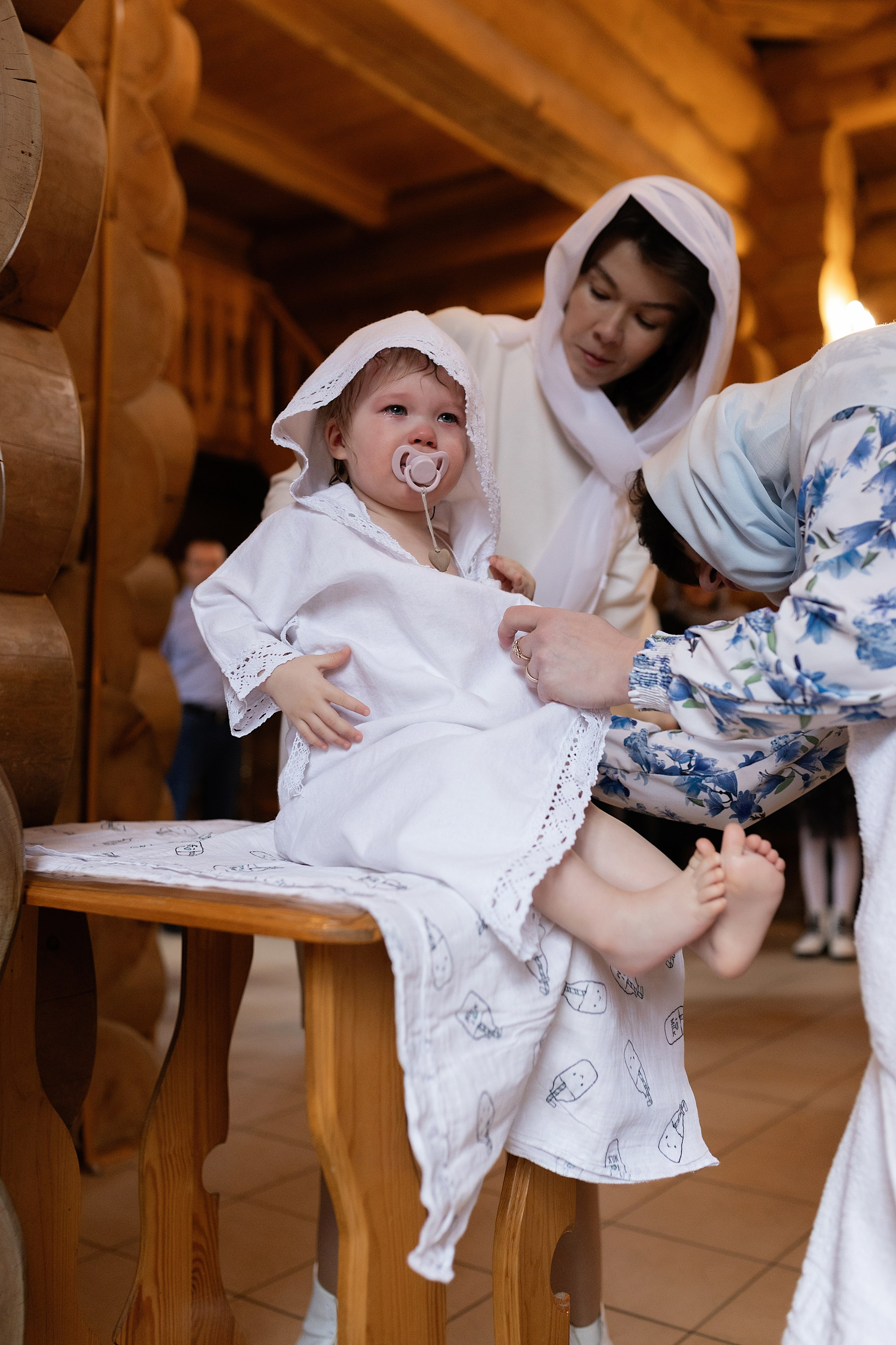 Таинство Крещения Ксении. Фотограф в Железнодорожном и Балашихе