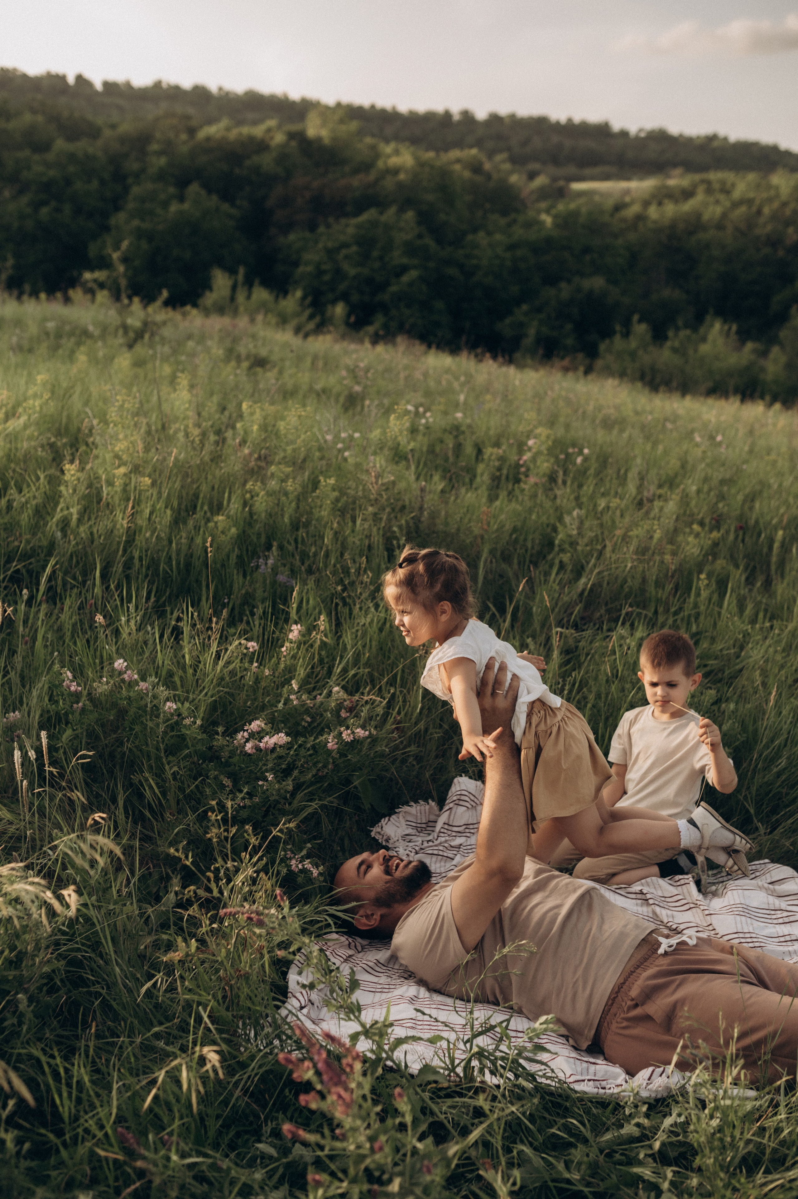 Летний вечер с самыми любимыми. Фотограф Мария Стрелкова