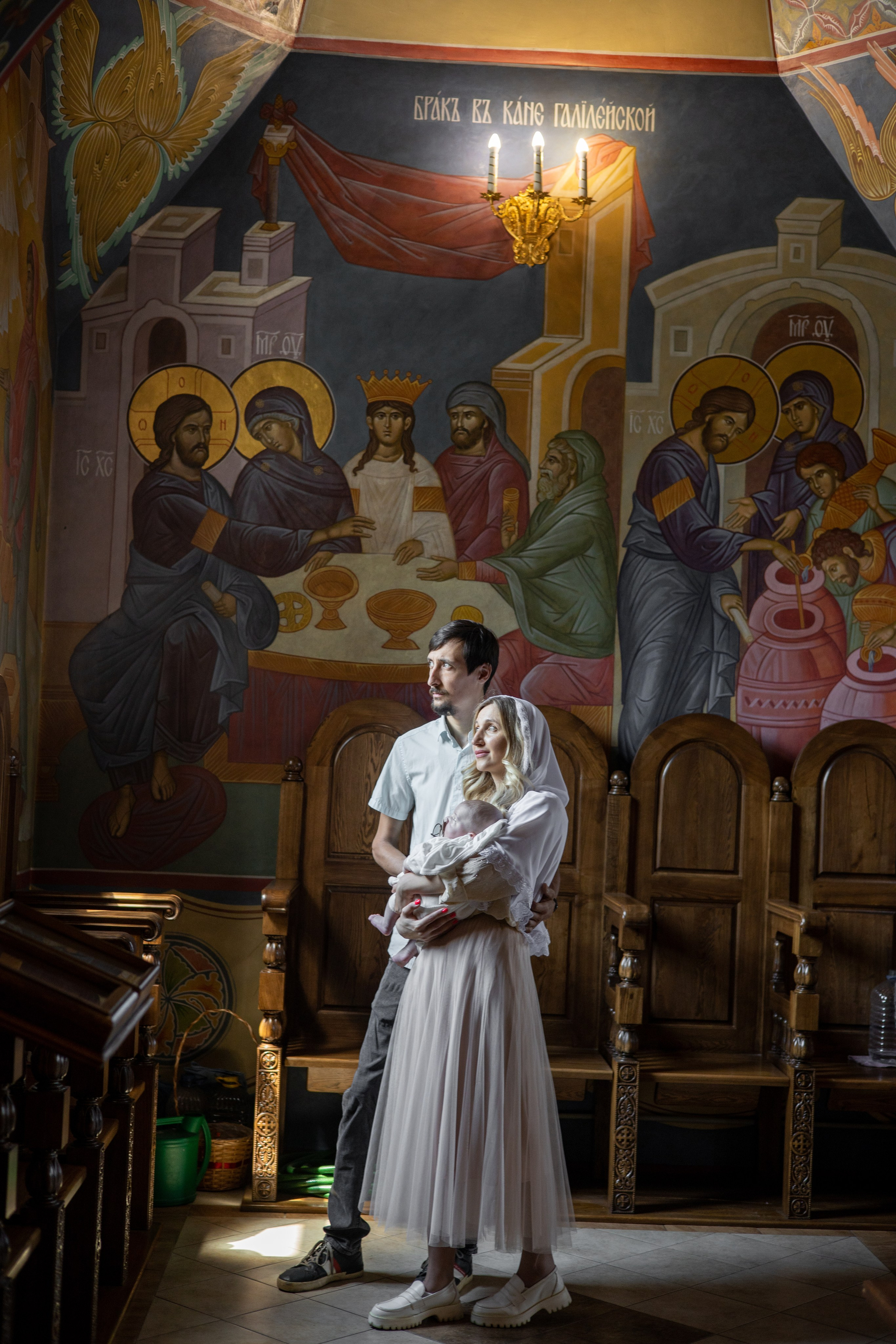 Съемка Таинство Крещения. Фотограф новорожденных Воронеж
