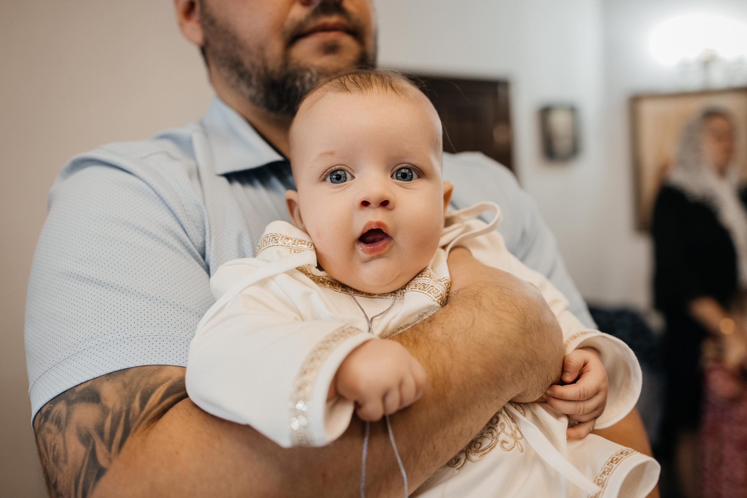 Крещение Ромы. Свадебный и семейный фотограф Яна Стражева. Волгоград, Москва