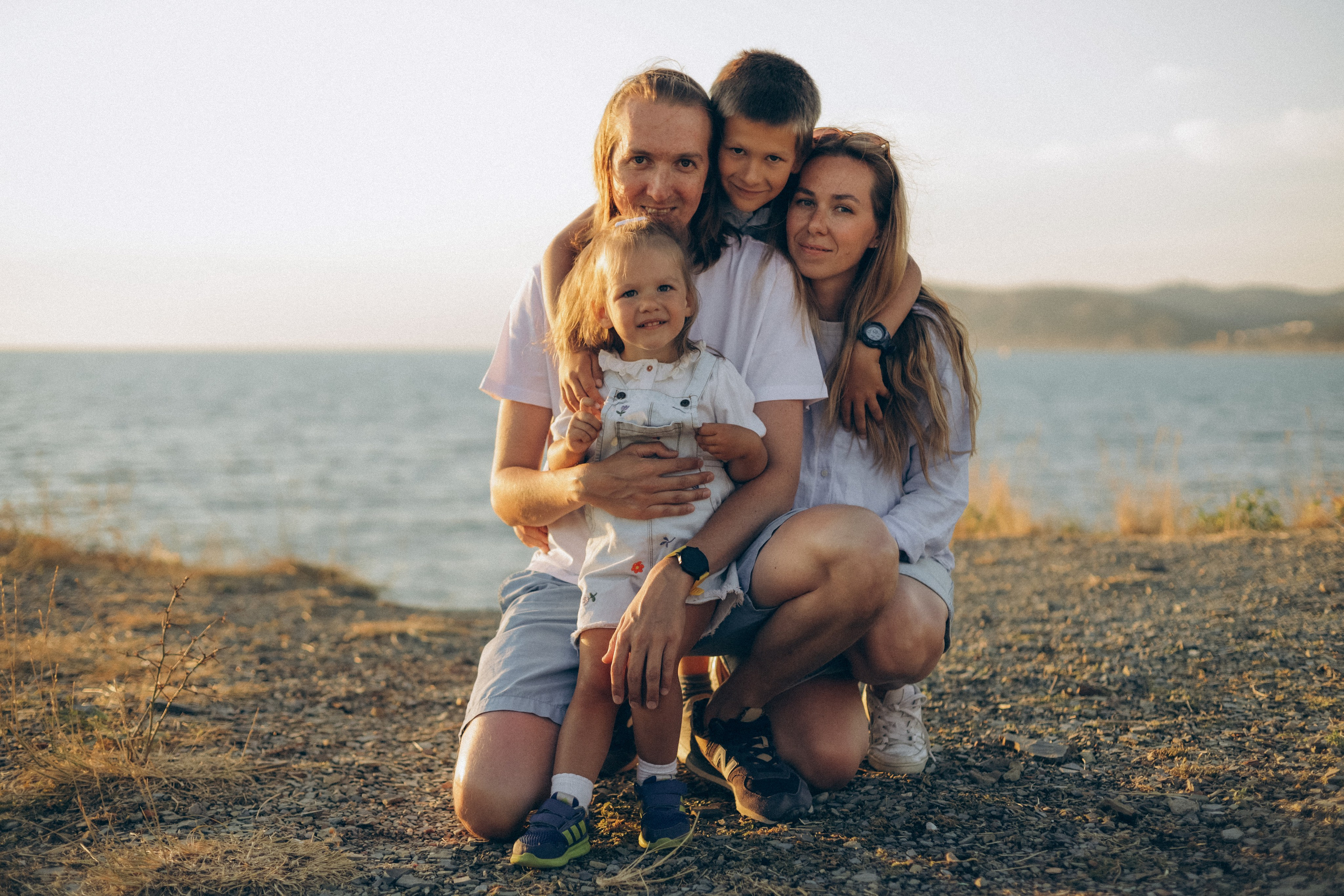 Татьяна, Алексей, Сергей и Аврора. Семейный фотограф Анапа