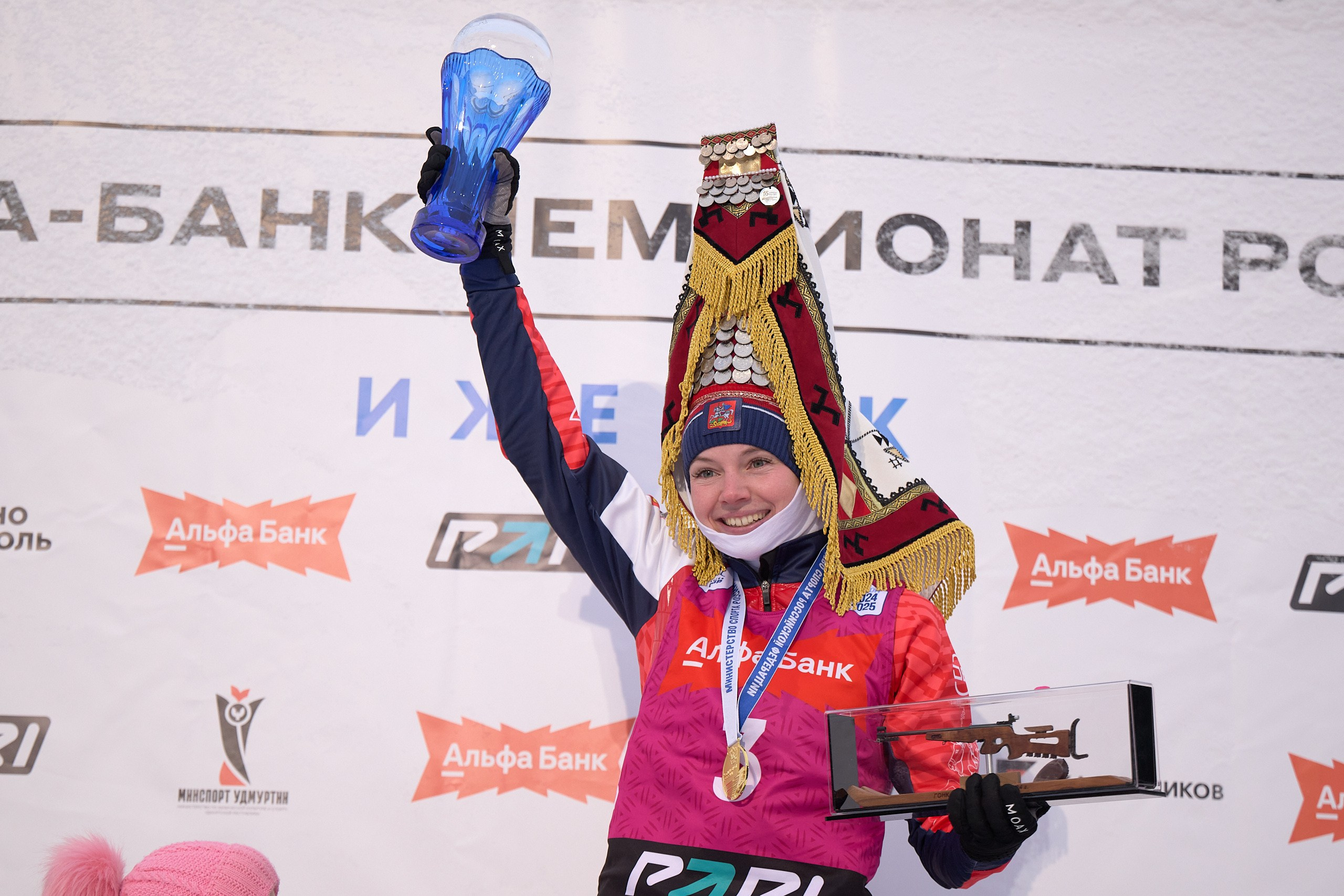 Биатлон. Чемпионат России — 2024/2025, 3-й этап, Ижевск. Ижевская винтовка. Спортивный репортажный фотограф в Ижевске Сергей Мерзляков