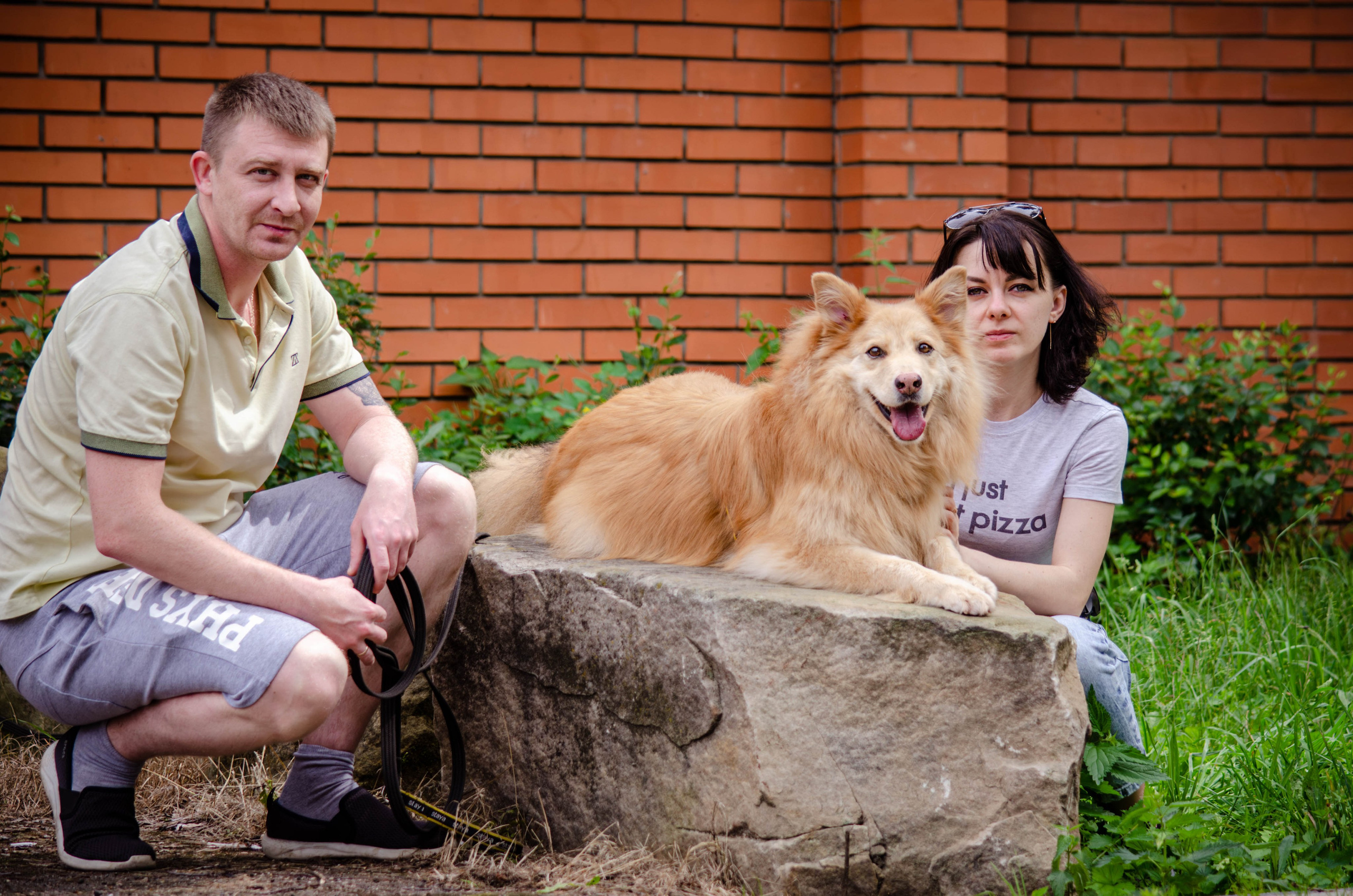 Мира и Чиж. Фотограф Светлана Блинова, Москва и Московская область