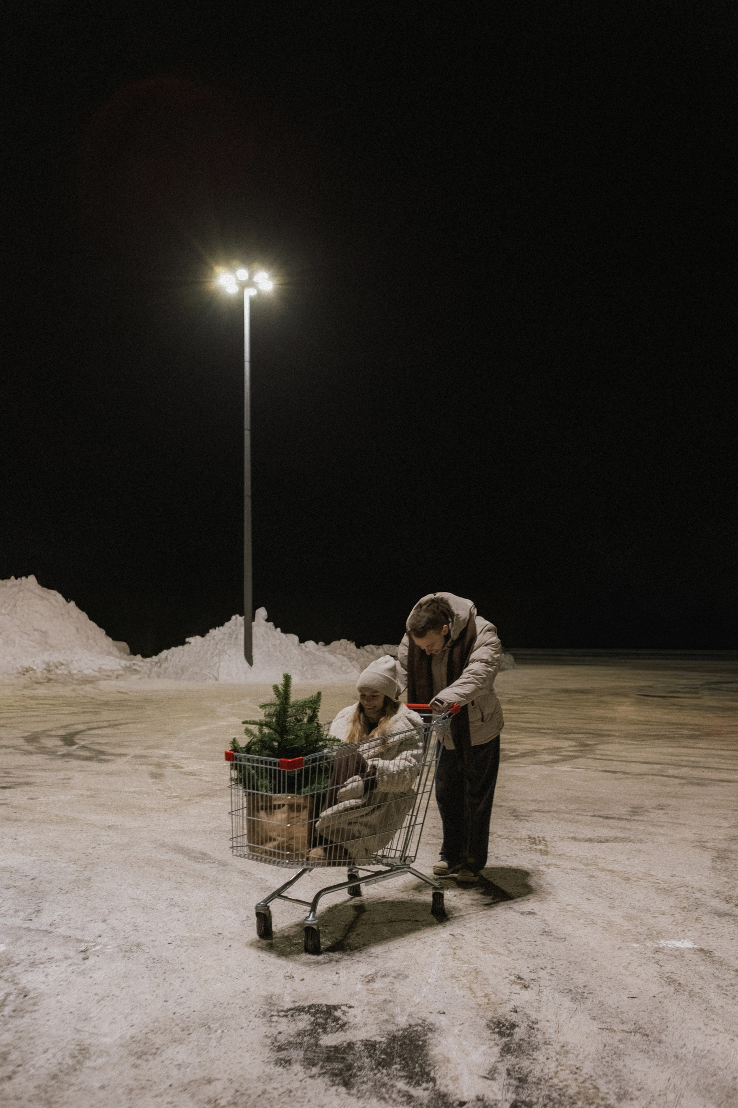 Зимняя лавстори. Фотограф в Москве Таша Логинова