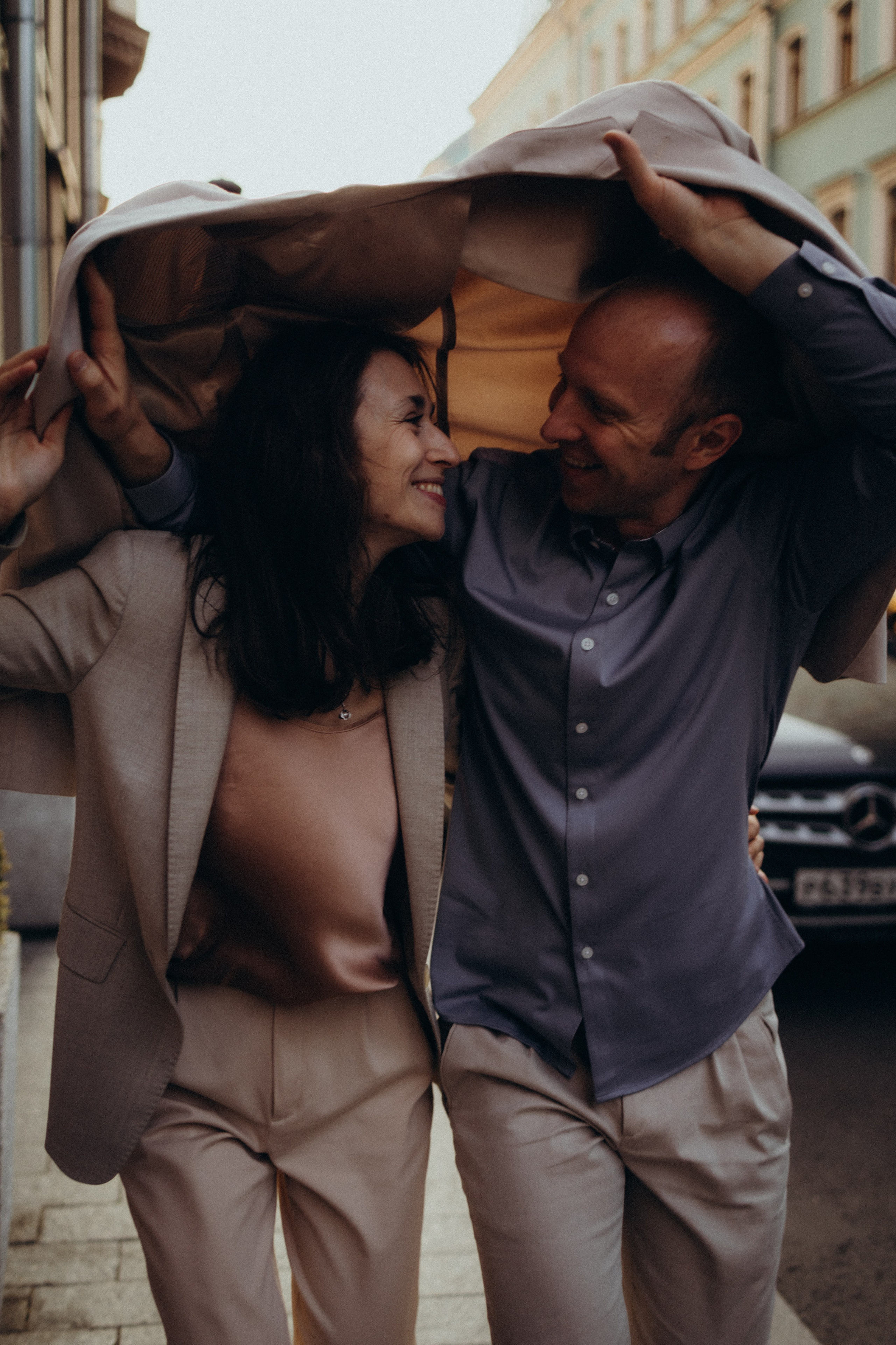 Прогулочная фотосессия влюбленных. Семейный фотограф в Москве и Люберцах Юлия Гуськова