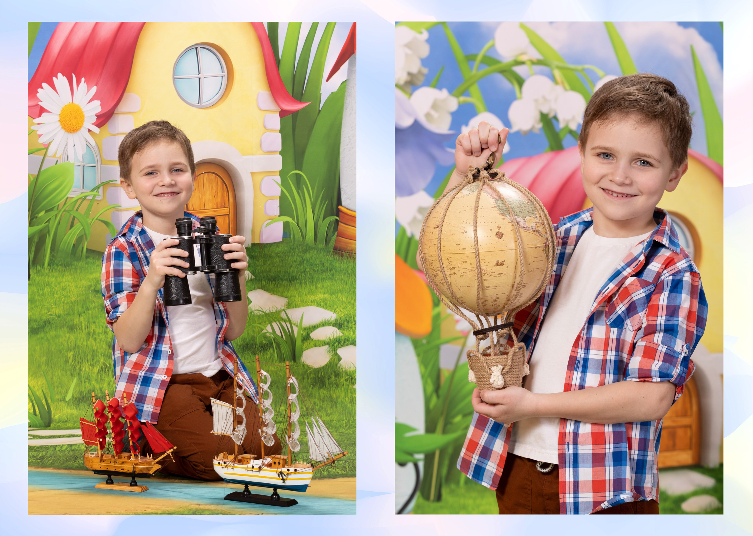 Детские сады. Выпускные альбомы. Детская сюжетная съемка