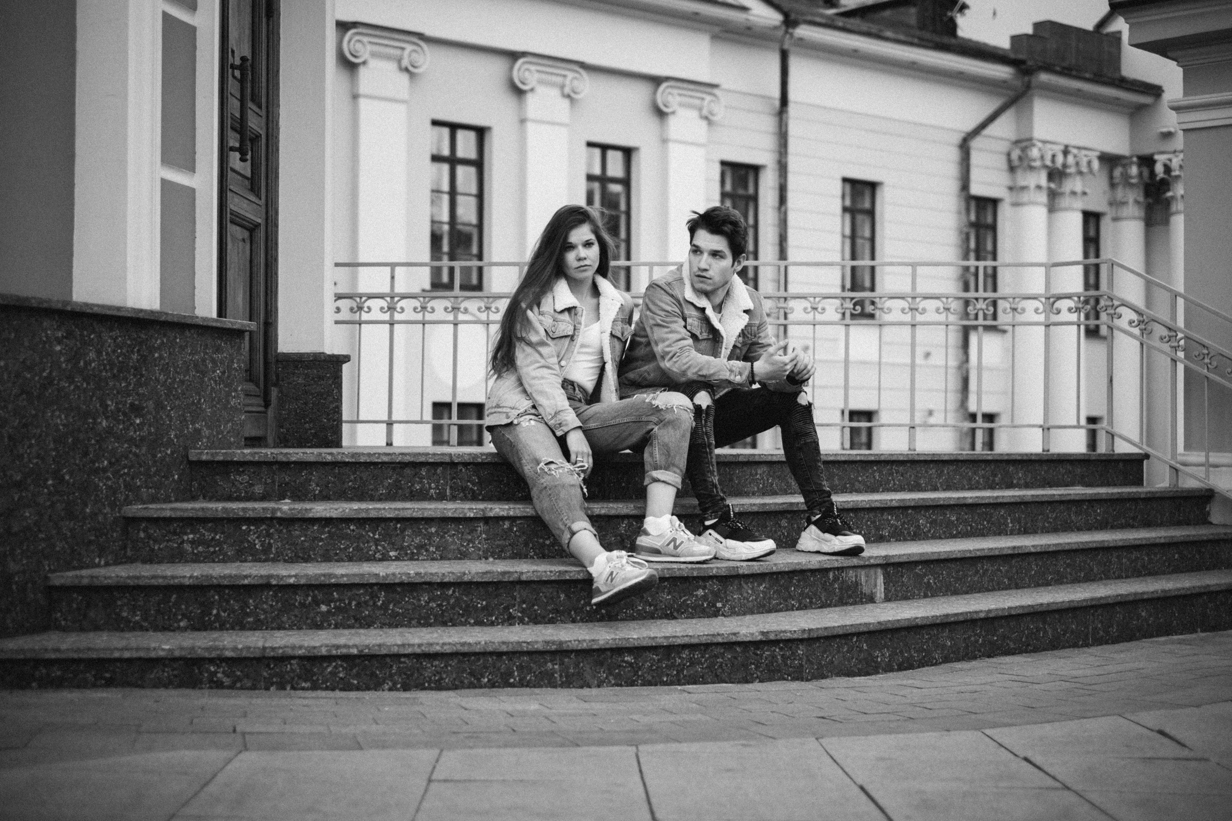 В городе. Свадебные и семейные фотографы в Москве Максим и Оксана Первомай