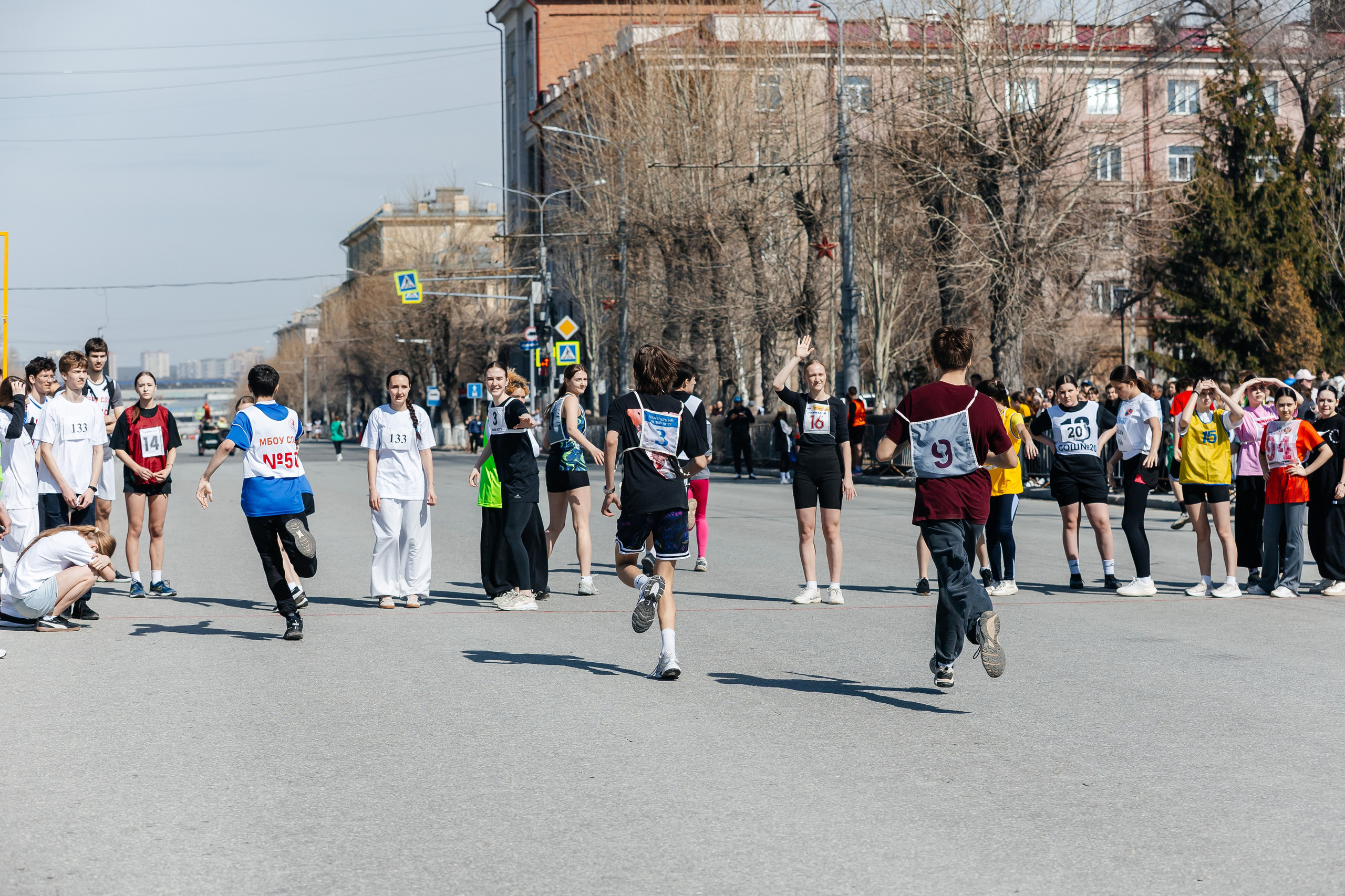 Легкоатлетическая эстафета памяти сибиряков-гвардейцев. Фотограф в Новосибирске Сергей Белов