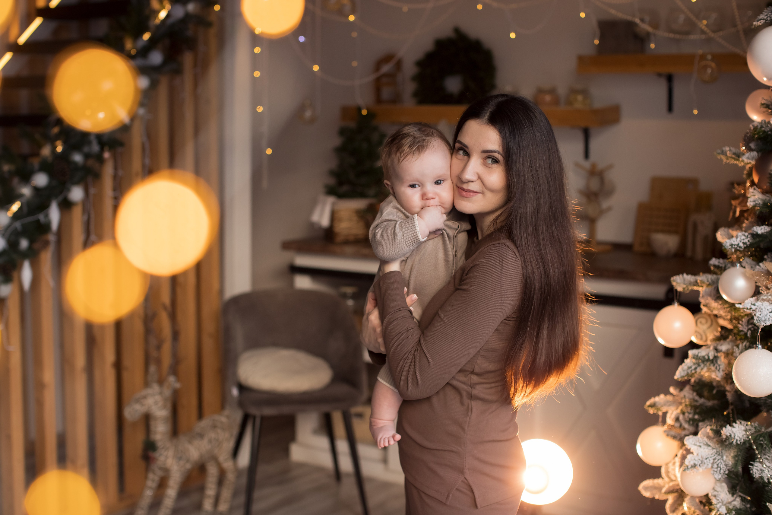 Первый Новый год. Семейный и детский фотограф в Саратове Полина Коткина