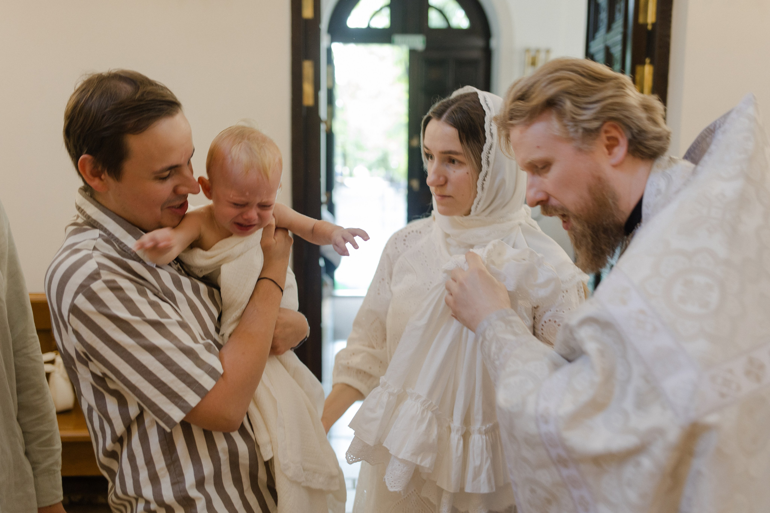 Крестины. Семейный и детский фотограф в Москве Кузьмина Мария