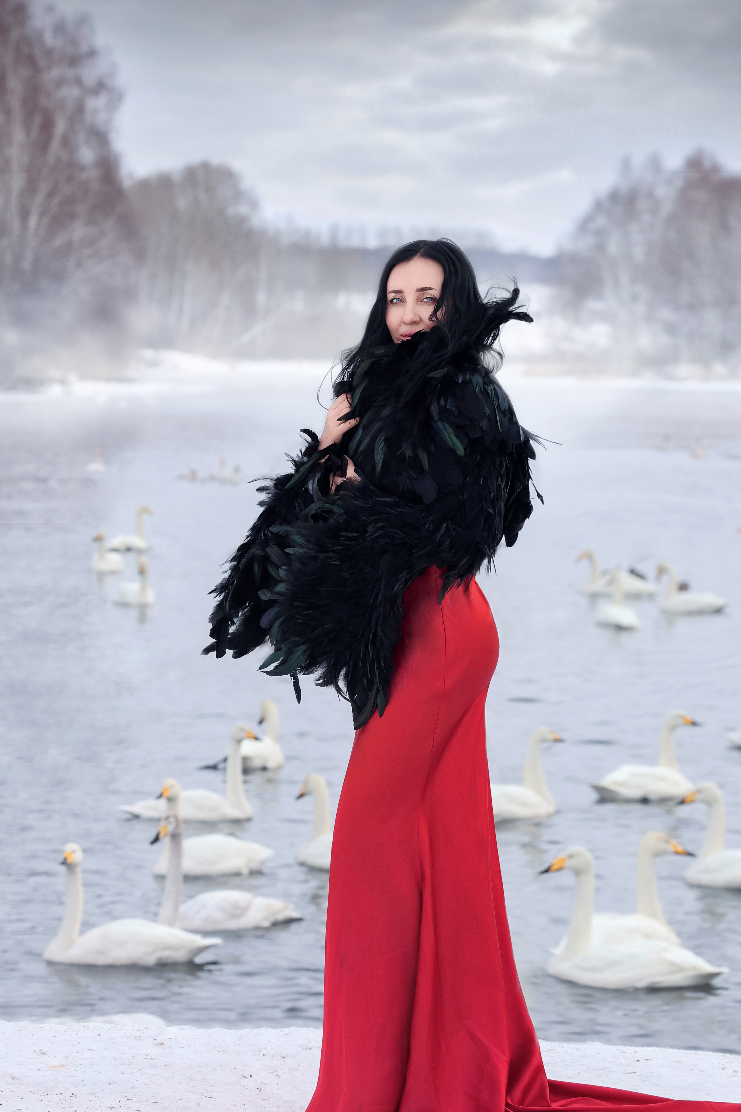 Лебединое озеро. Сказочный фотограф фотопроекты фототуры в Новосибирске и на Алтае