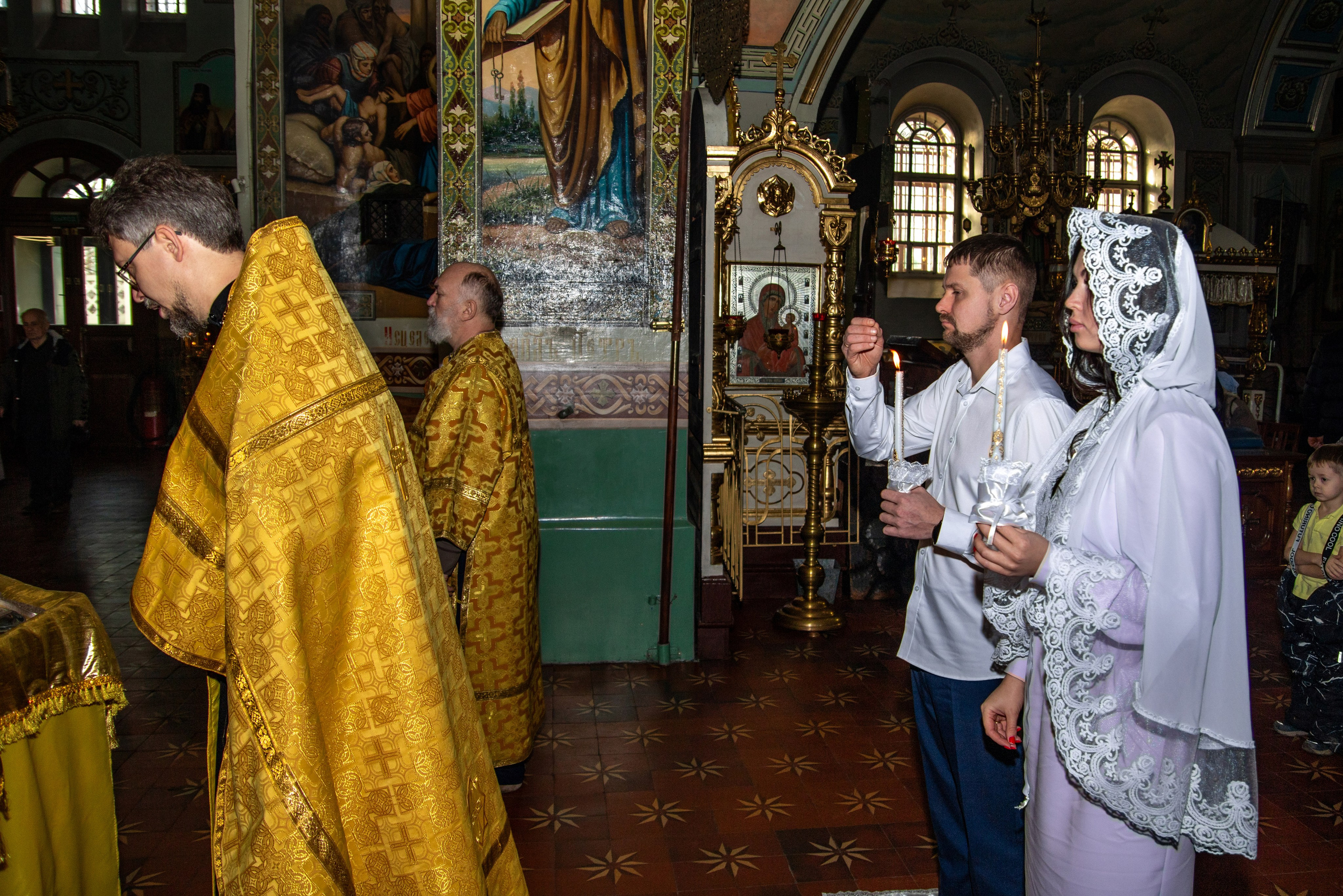 Венчание. Церковь Петра и Павла. Фотограф в Самаре Алексей Головачёв
