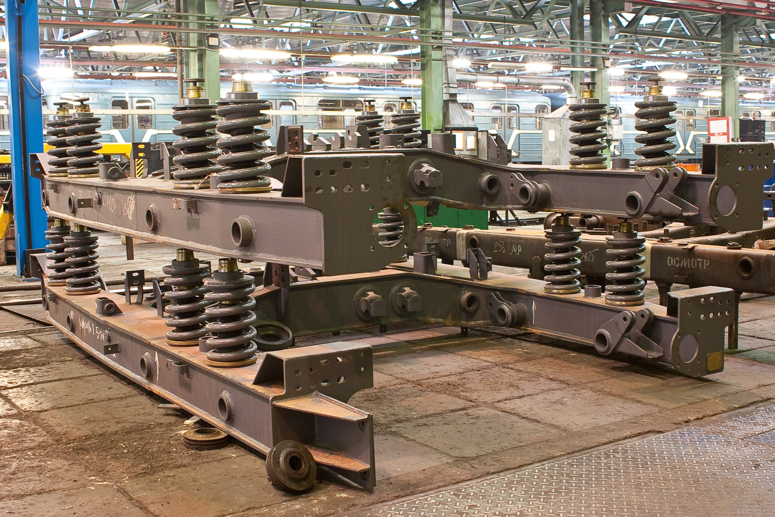 Место где чинят поезда. Электродепо «Черкизово», образца 2010 года. Илья Михачёв Фотограф ПРО людей