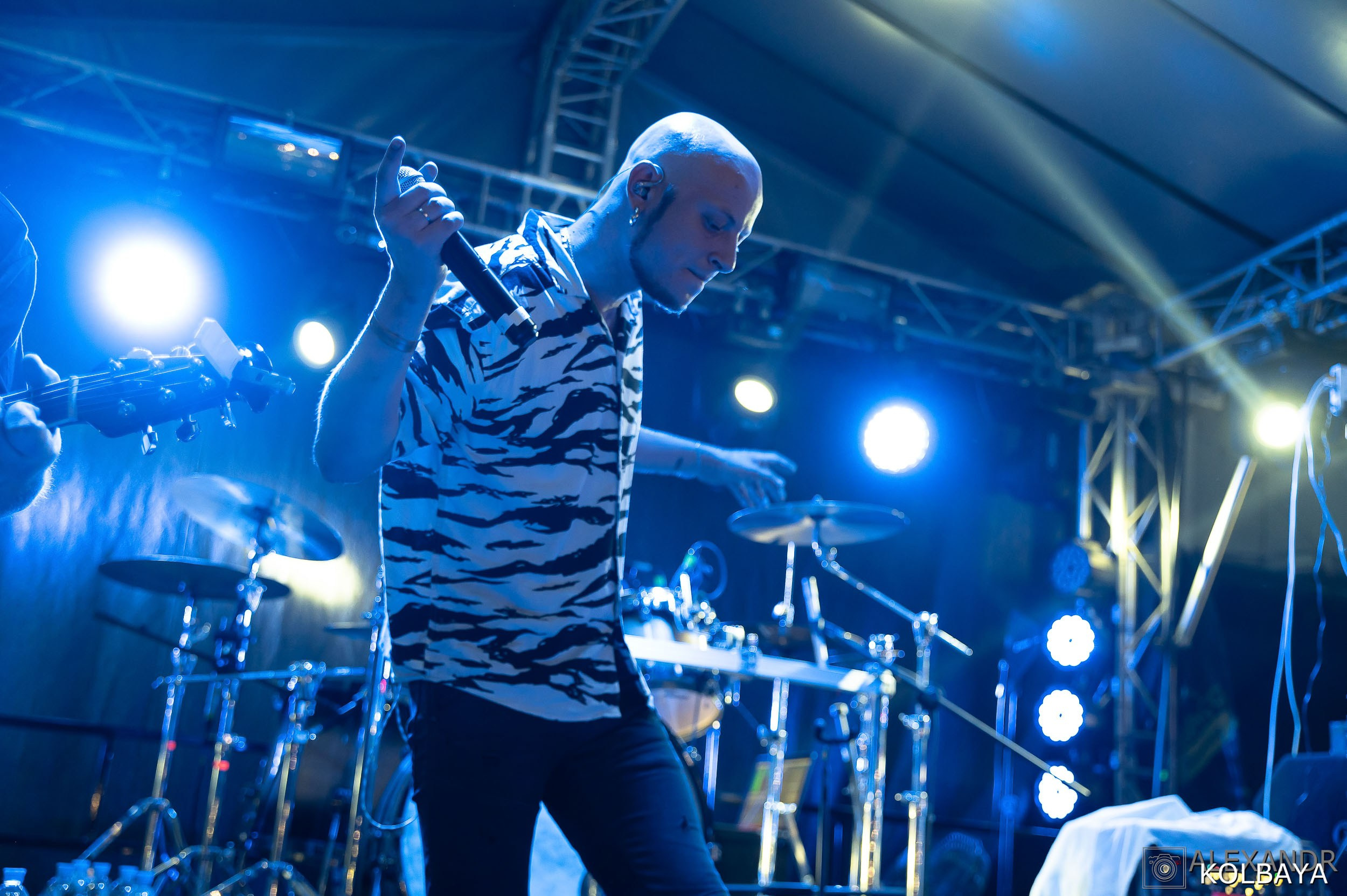 Фоторепортаж с мэшап концерта группы Черный Обелиск 4 июля 2024 года. Концертный и театральный репортажный фотограф в Москве Александр Колбая