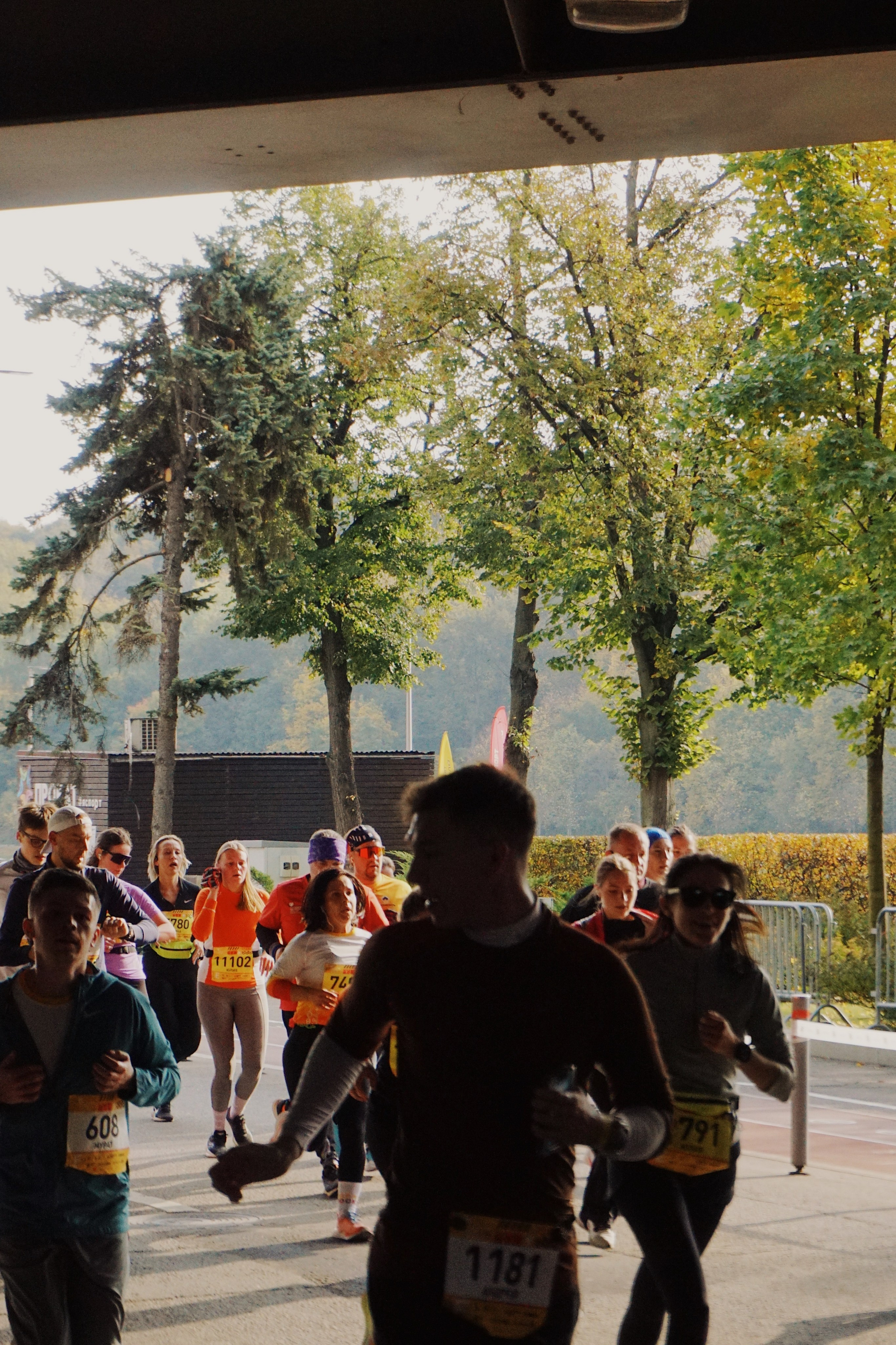 Московский марафон. Татьян гертье