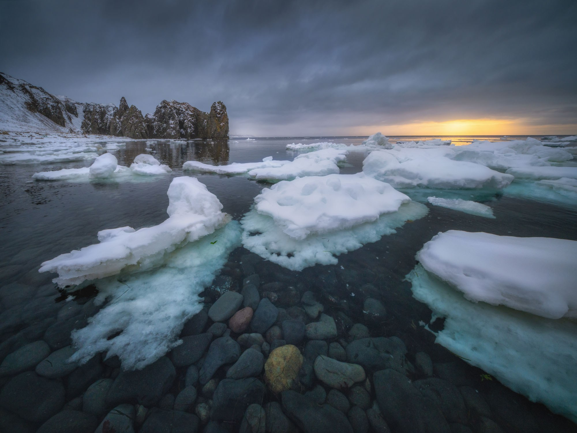 Фотогалерея Зимние Курилы