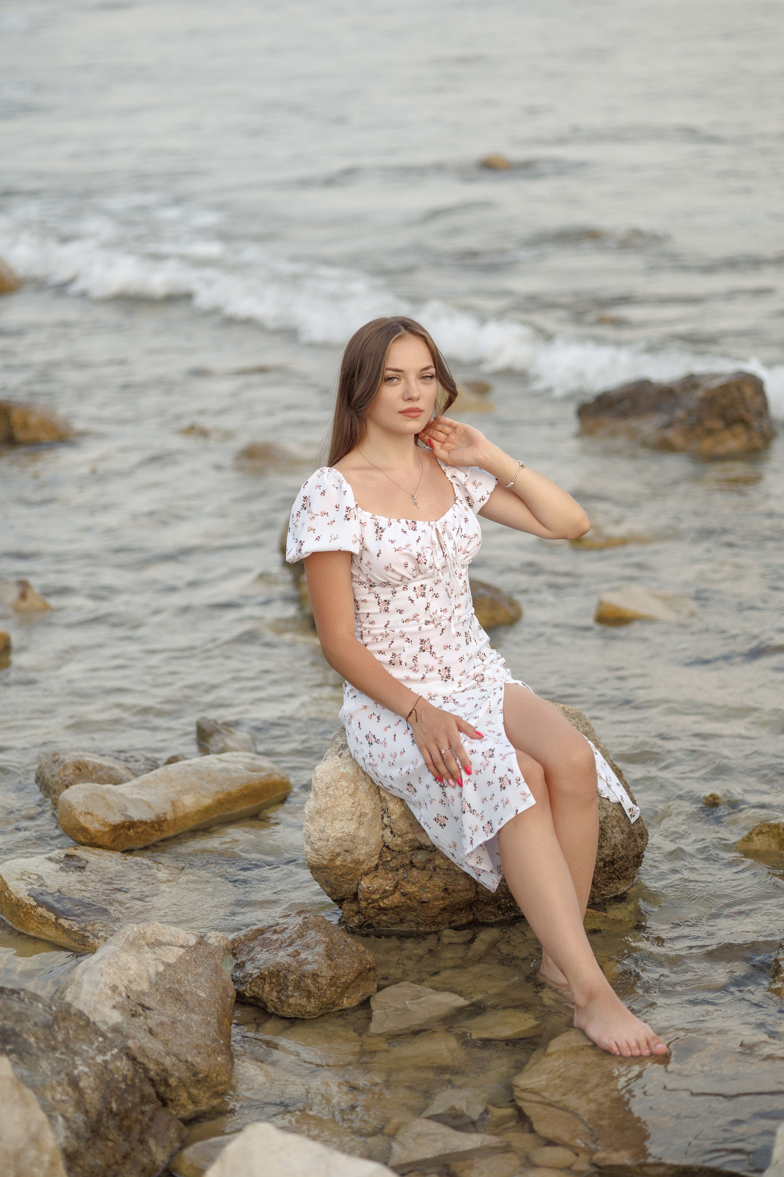 Закат на берегу моря. Семейный и портретный фотограф в Геленджике Любовь Бодрова