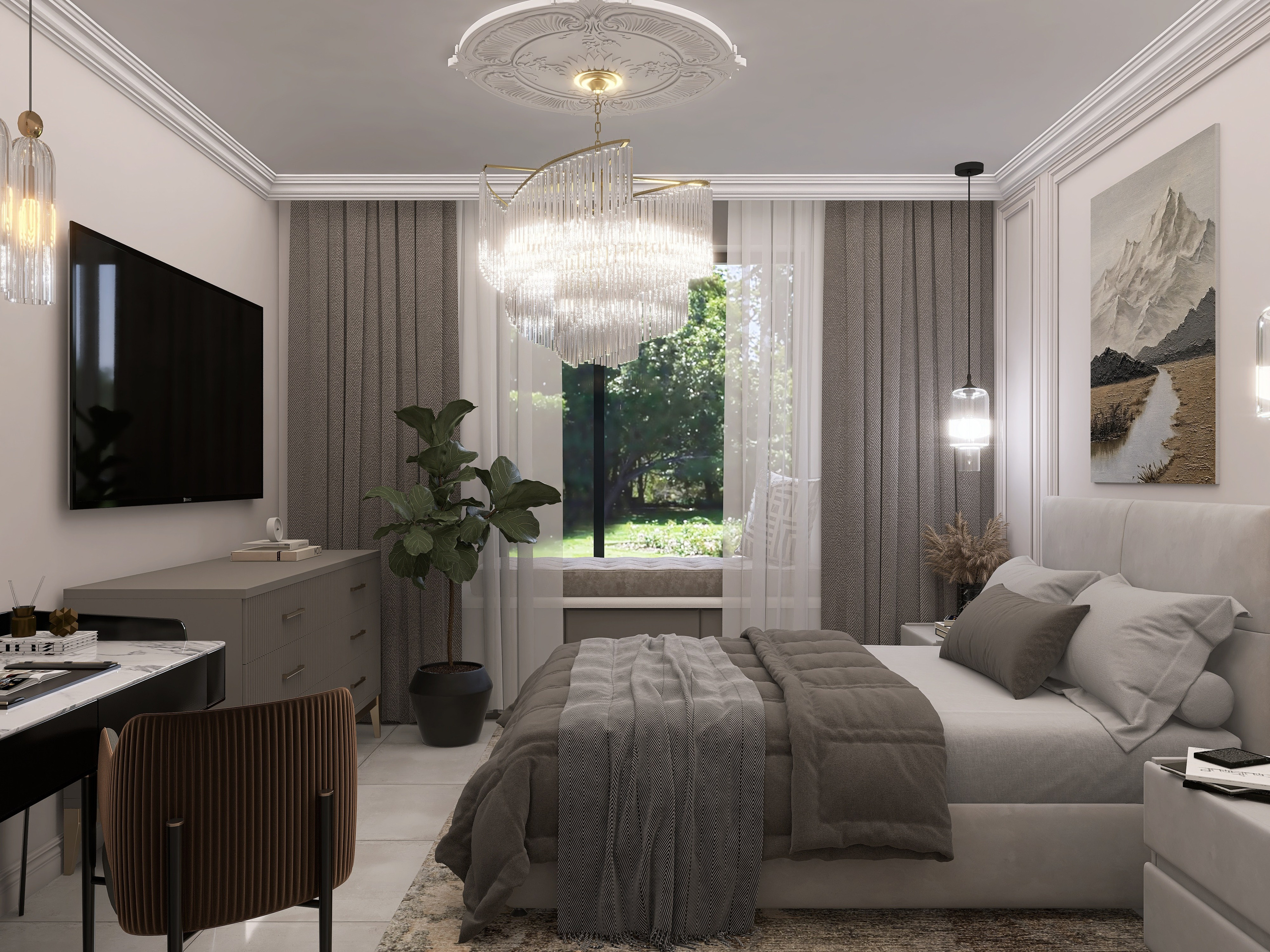 Коттедж 170 м². Дизайнер интерьера Виктория Трунова. Дома, квартиры, офисы. Проекты любой сложности