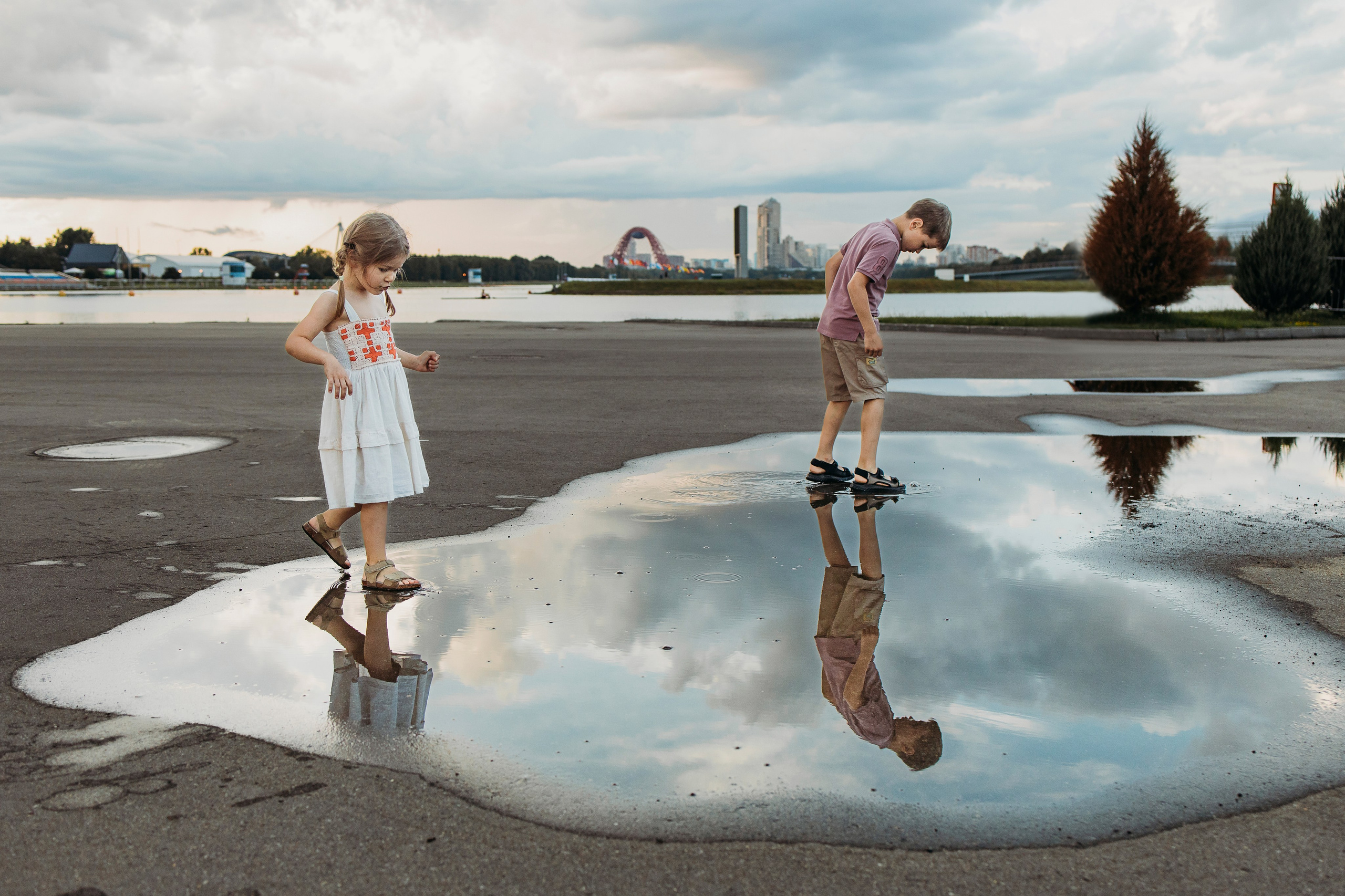 У воды. Семейный фотограф в Москве Ольга Комарова