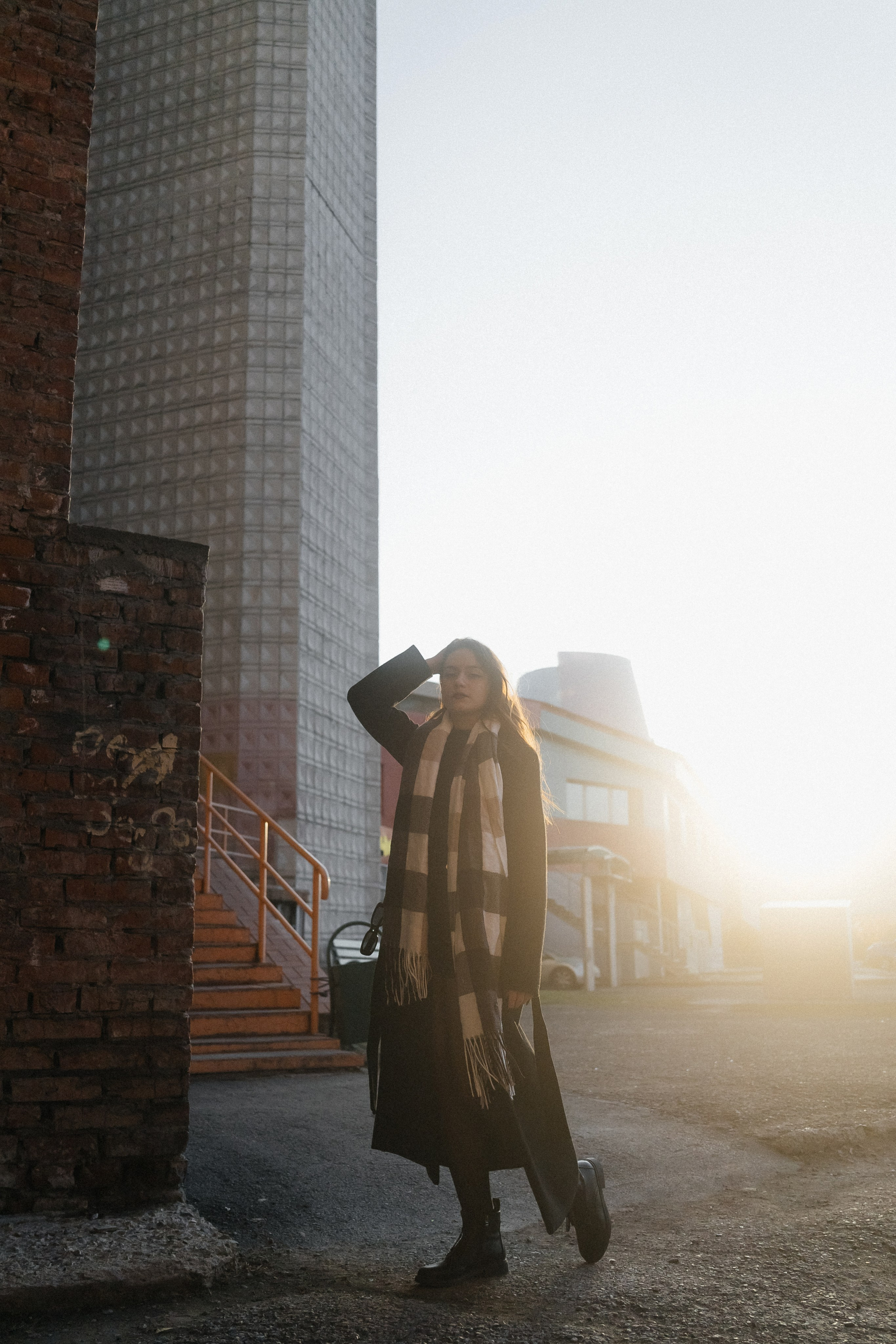 Портретная фотосессия в городе для Анастасии — фотопрогулка