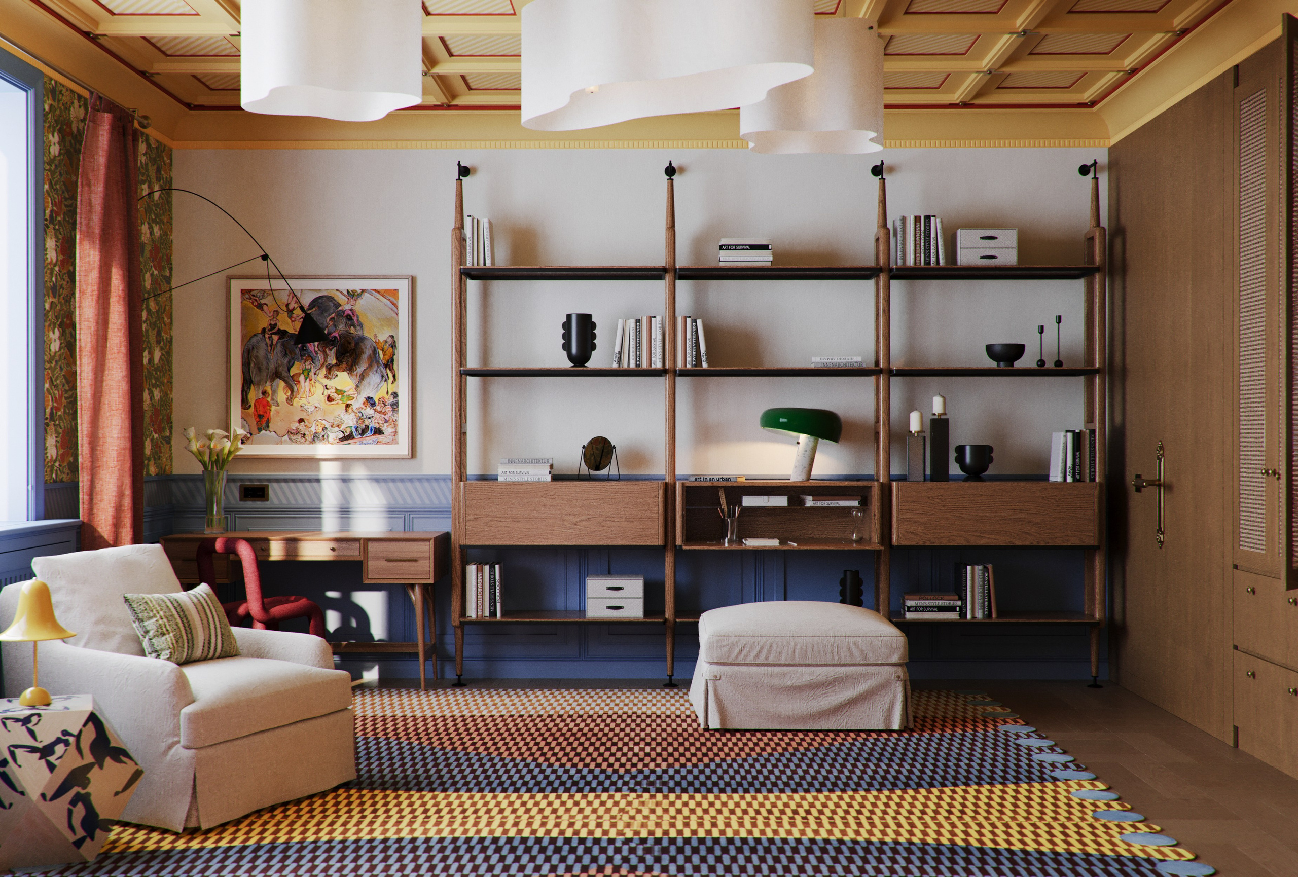 Детская спальня в частном доме 45 m². SHAIMERDINOVA INTERIORS