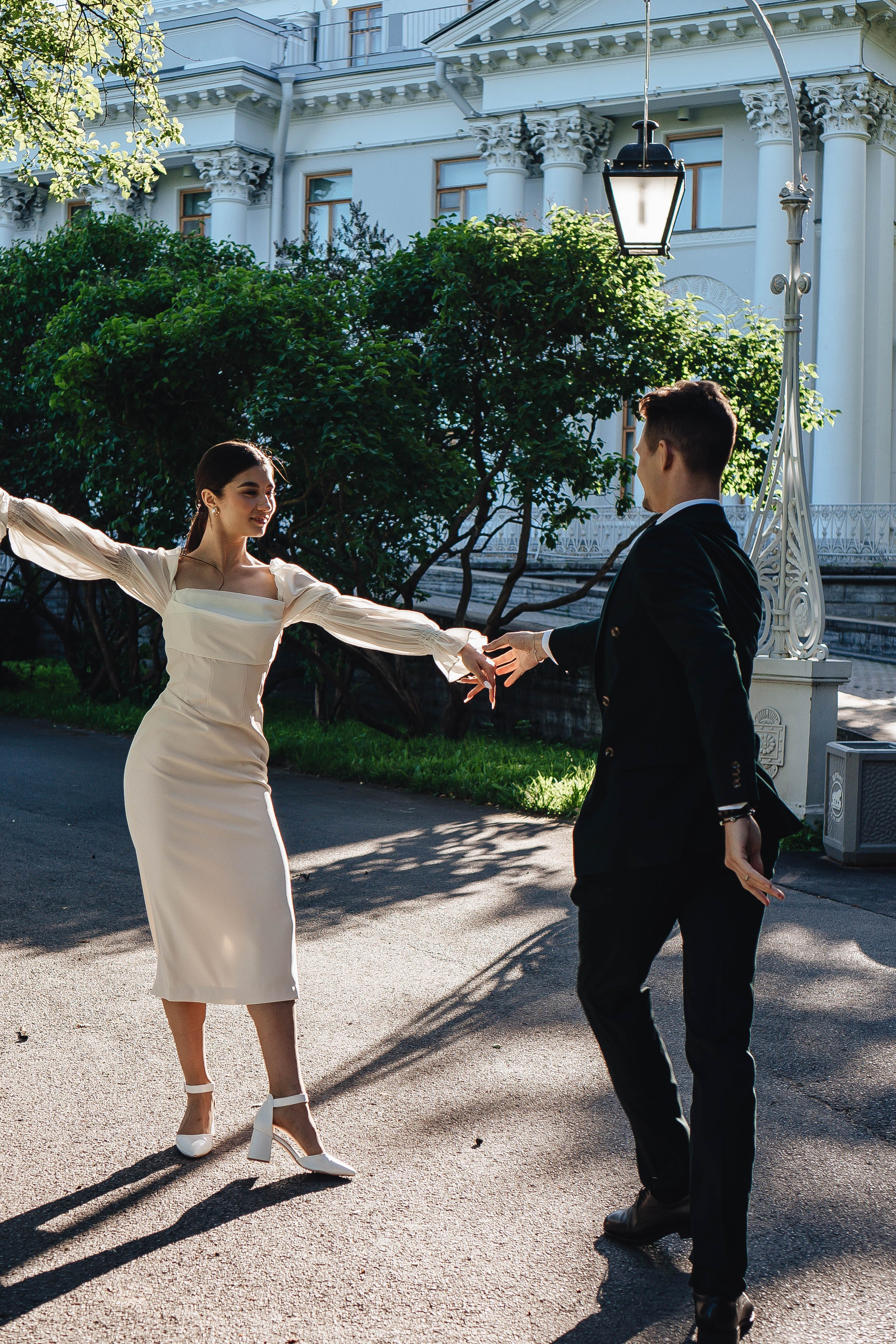 СВАДЕБНАЯ СЬЕМКА НА РАССВЕТЕ НА ЕЛАГИНОМ ОСТОРОВЕ. Профессиональный фотограф, Санкт-Петербург — Виктория Богомолова