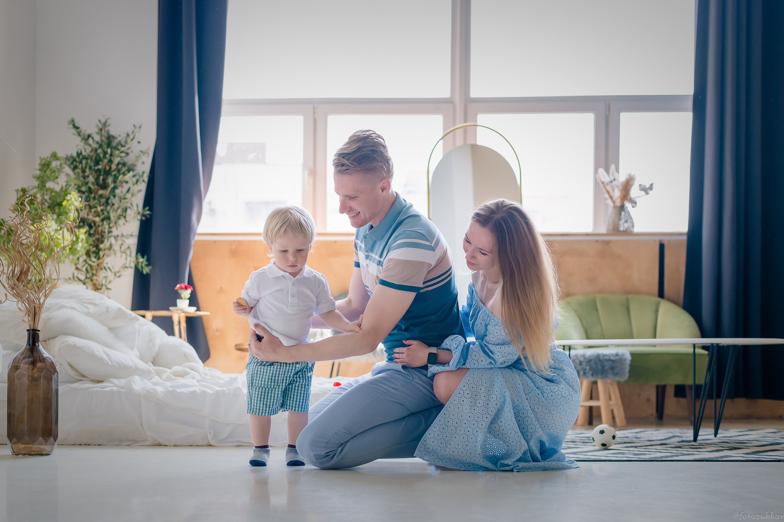Семейная фотосессия в Москве. Портретный фотограф в Москве Александр Зубков