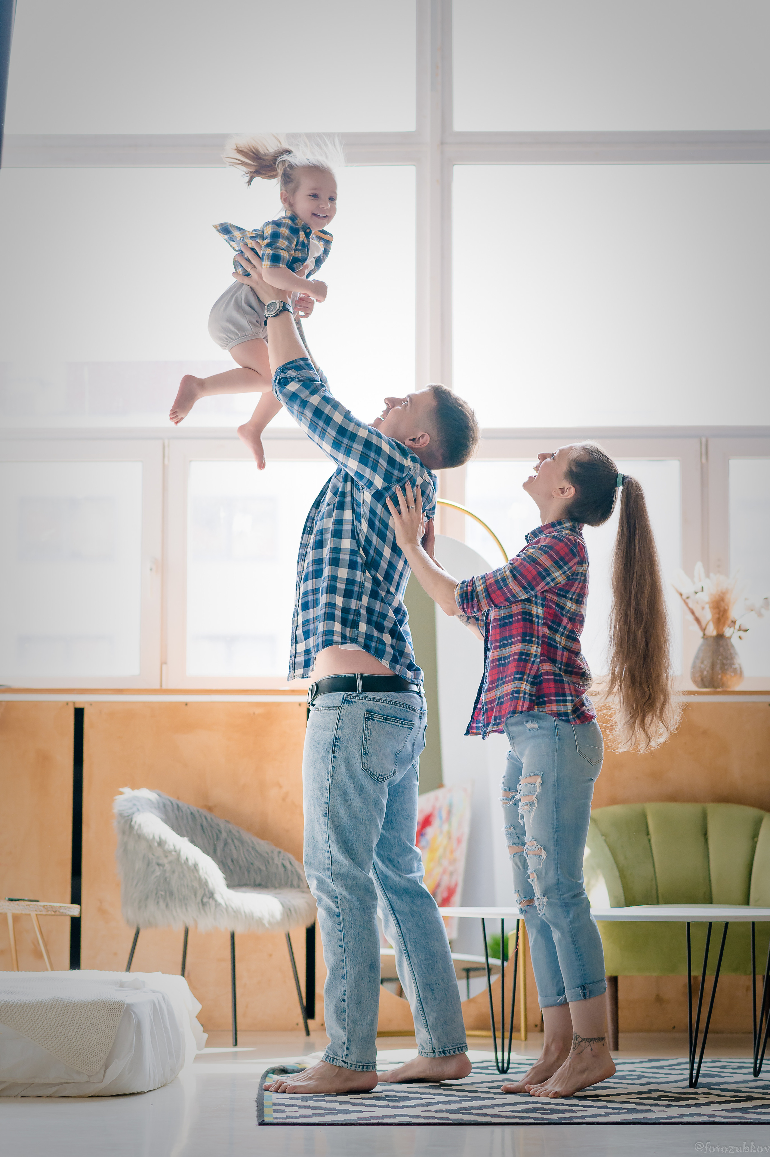 Семейная фотосессия в Москве. Портретный фотограф в Москве Александр Зубков