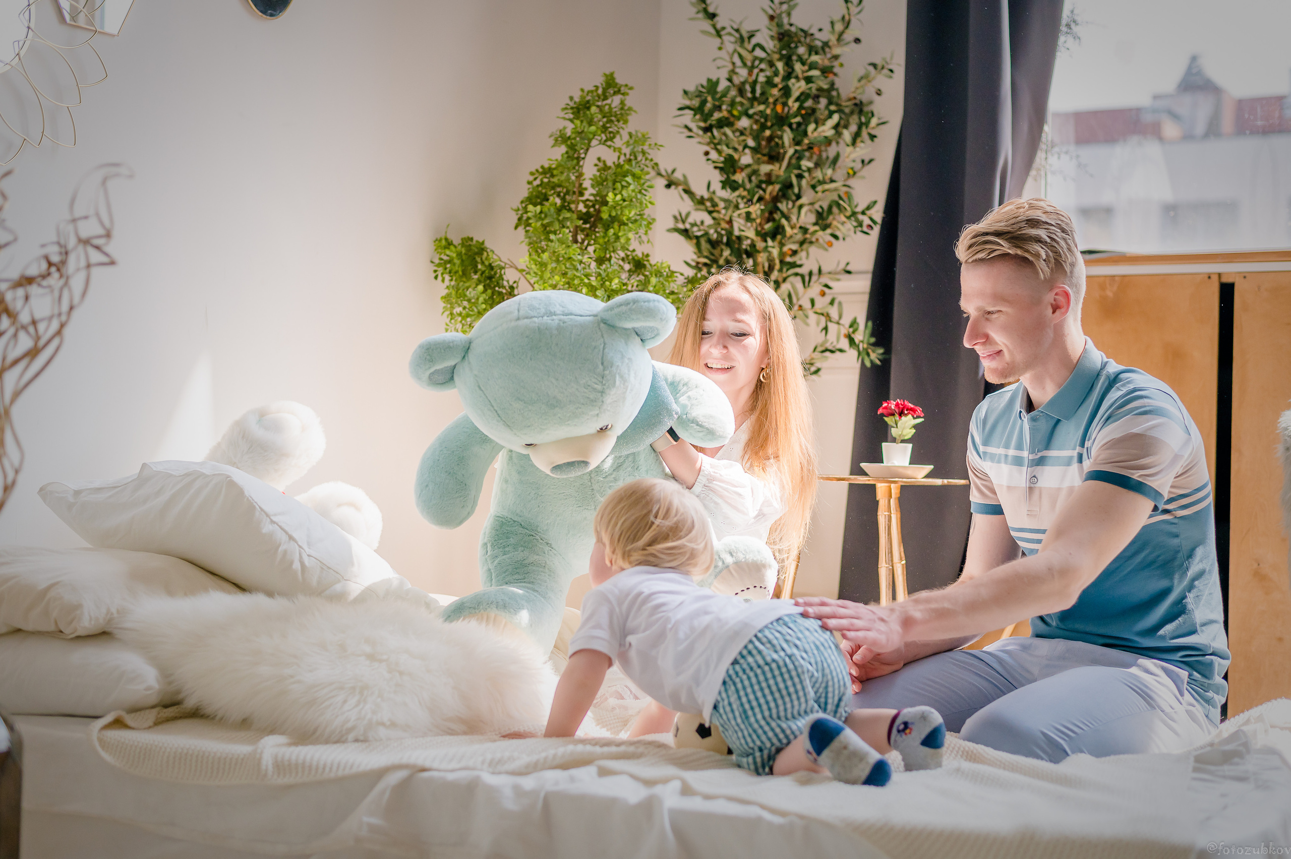 Семейная фотосессия в Москве. Портретный фотограф в Москве Александр Зубков