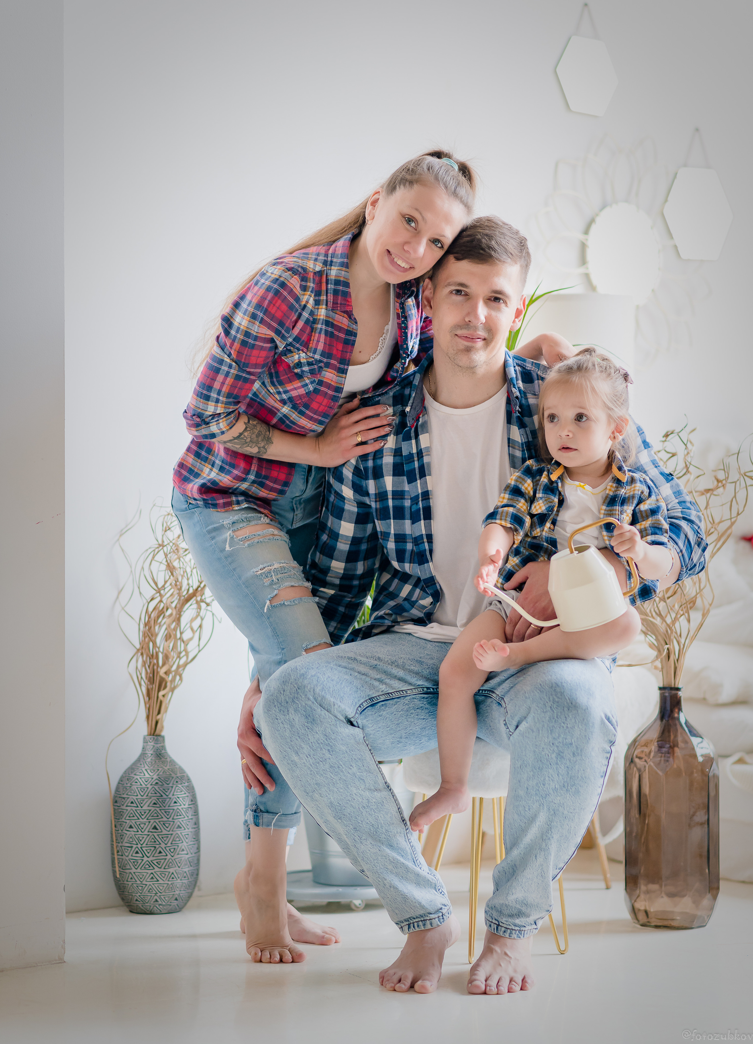 Семейная фотосессия в Москве. Портретный фотограф в Москве Александр Зубков