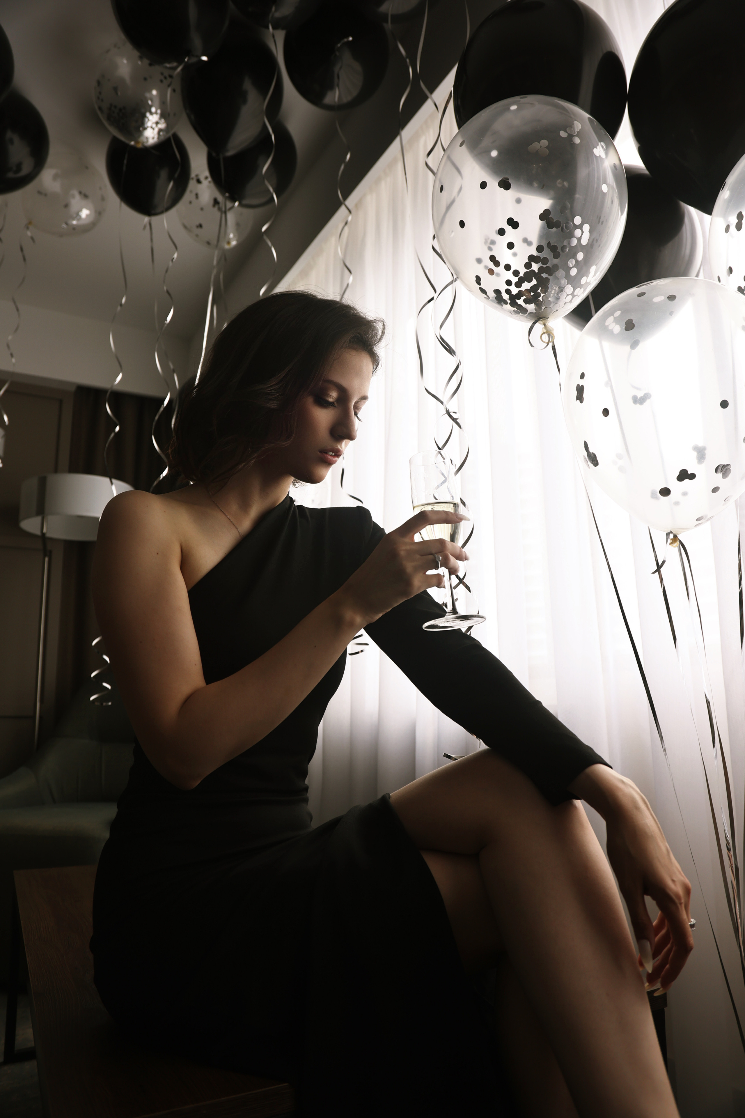 Девичник в отеле. Свадебный и семейный фотограф Москва и Московская область