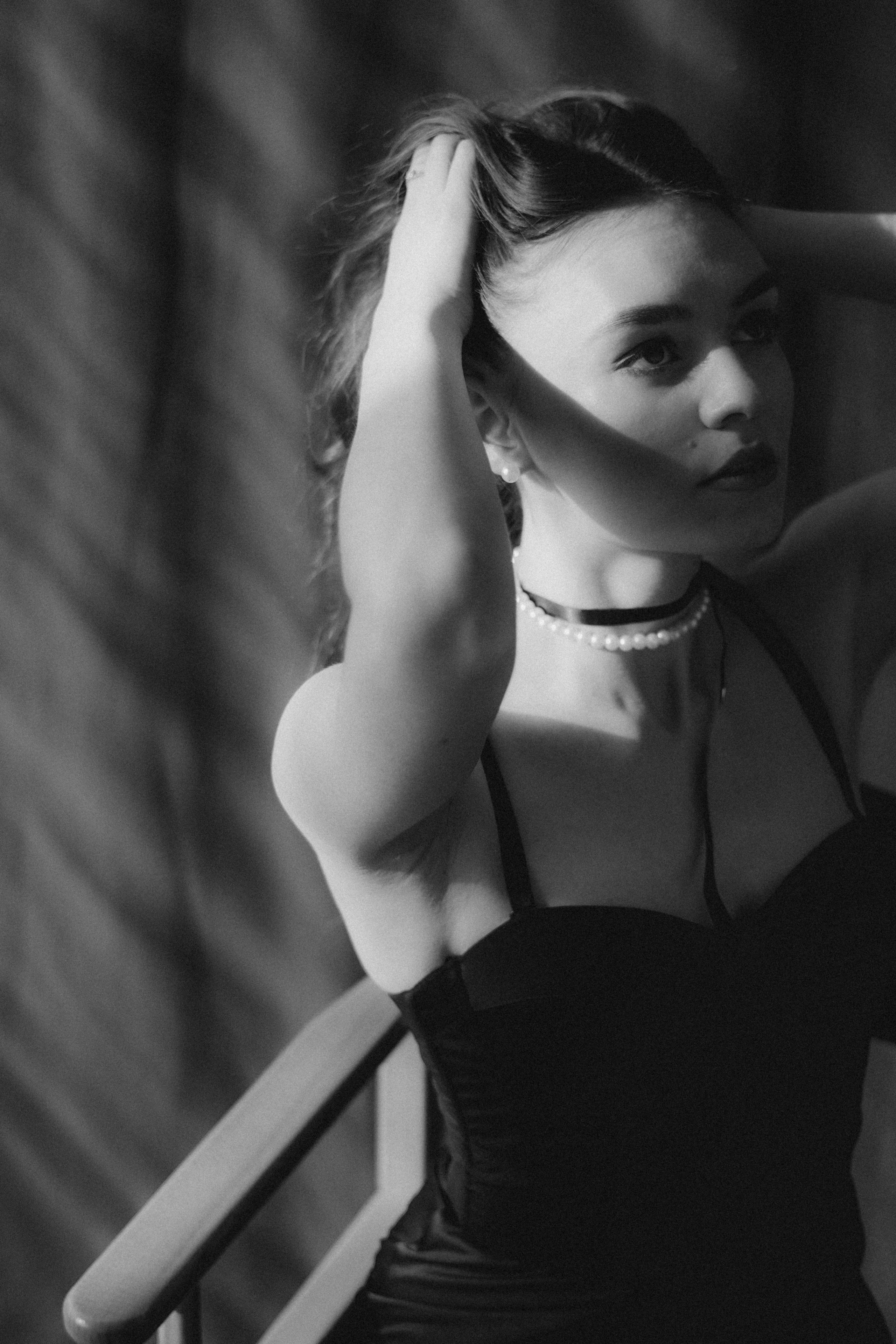 Олеся. Фотосессия в студии с солнечным светом. Портретный фотограф Дарья Бахматова | Нижний Новгород