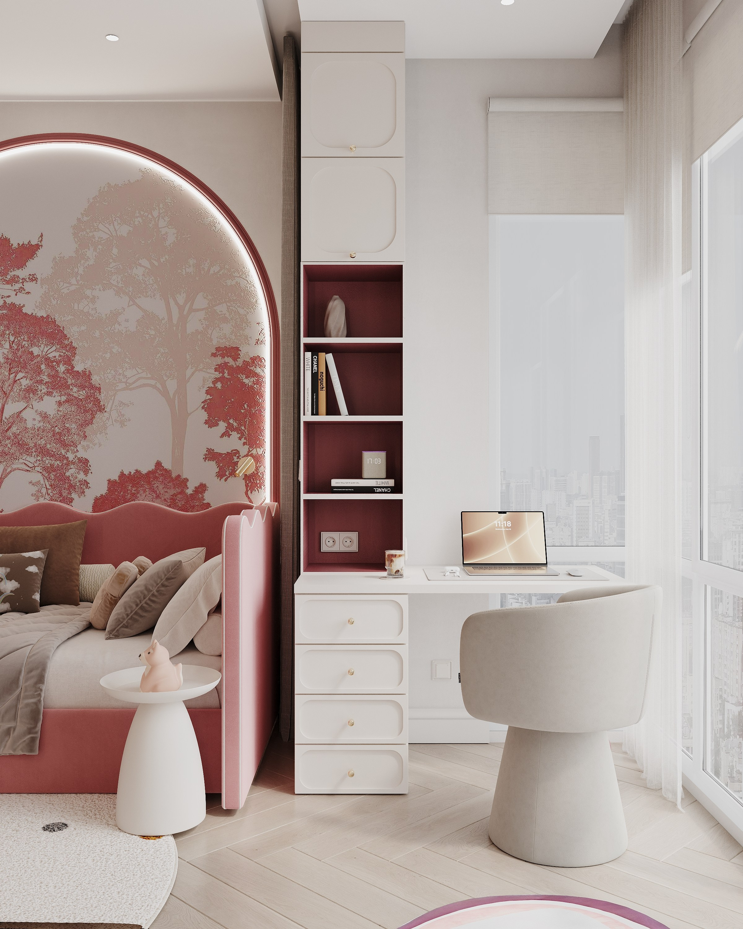 ЖК Наука 73 кв.м, г. Санкт-Петербург. 3d визуализатор Анастасия Науменко