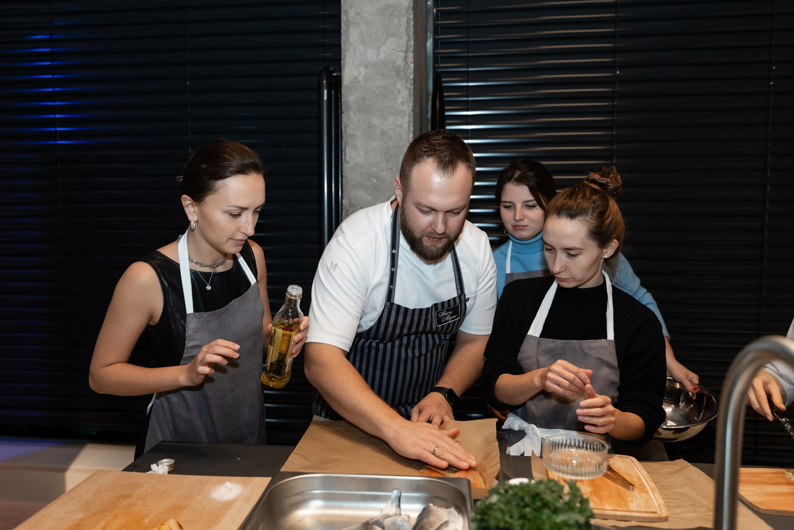 Кулинарный мастер-класс (Point of Experience). Татьяна Чернышова свадебный фотограф Москва