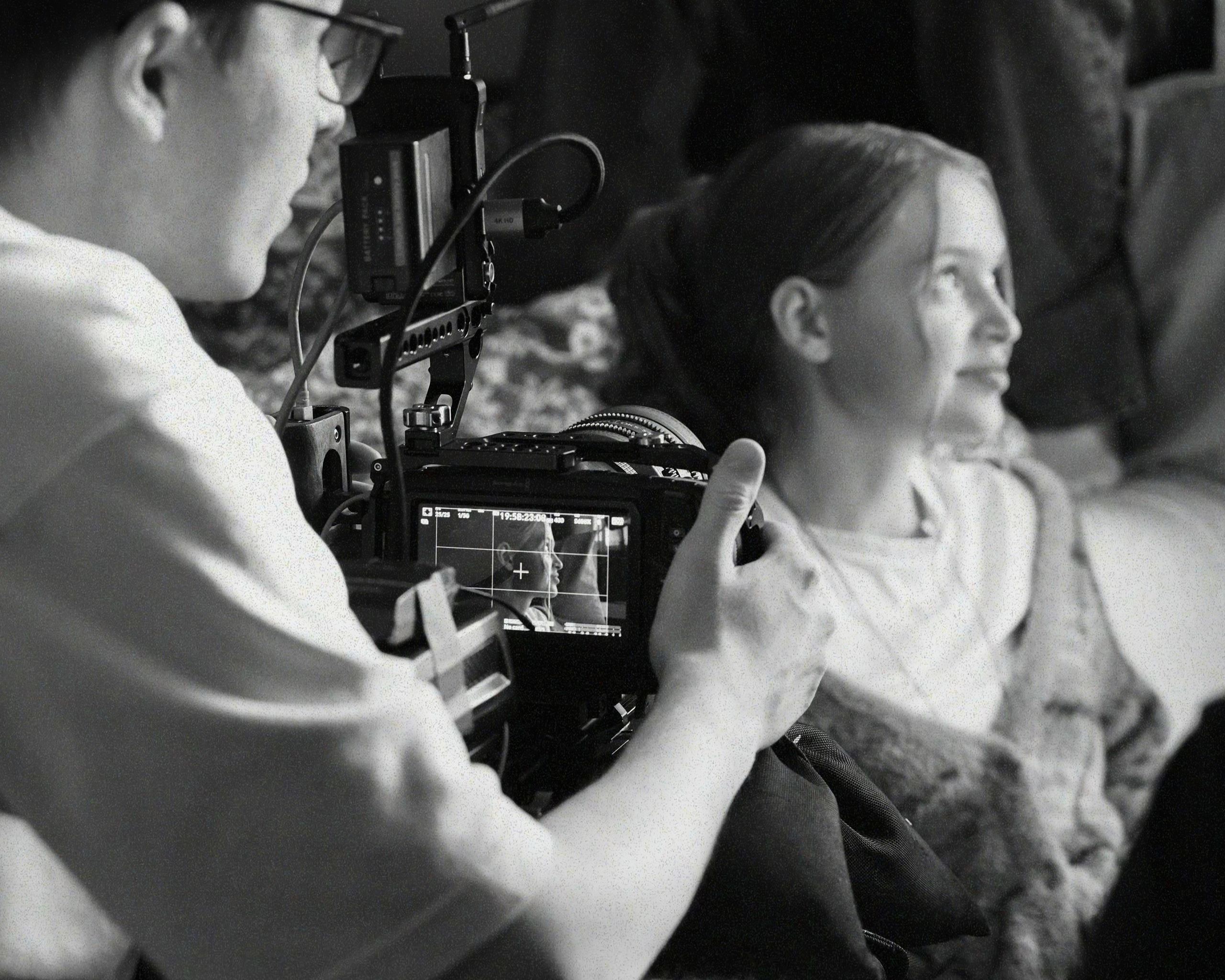 Filming a movie, backstage. Katyavasileva