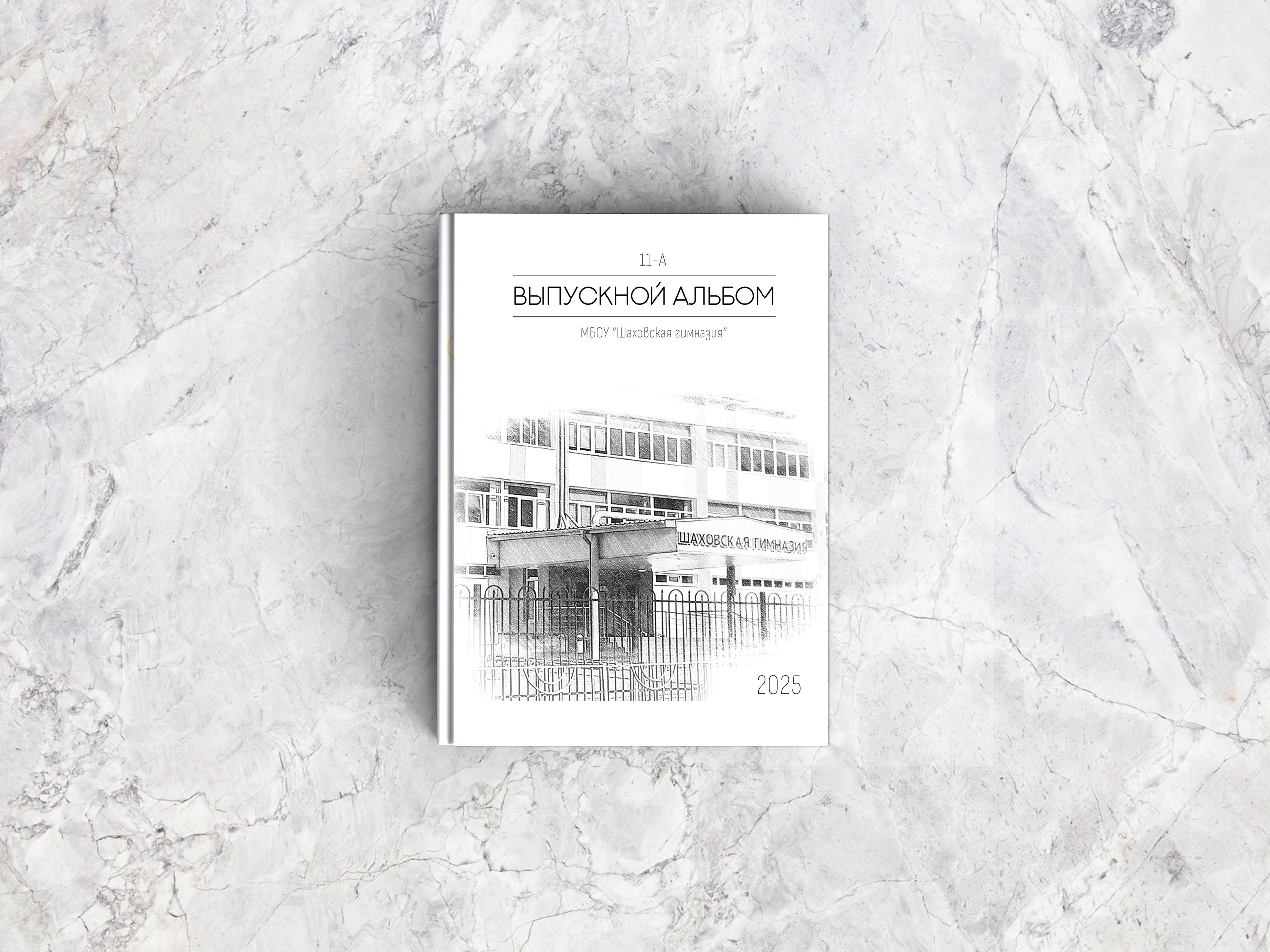 Варианты дизайнов школьных альбомов