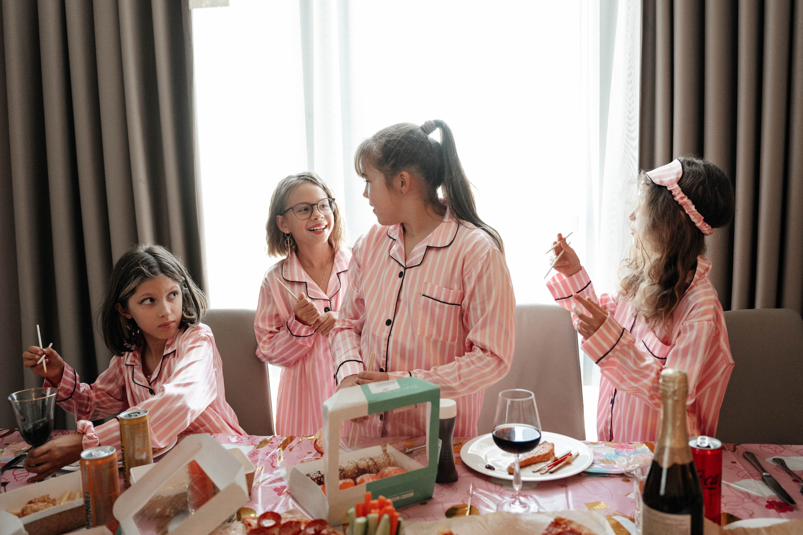 Пижамная вечеринка в честь дня рождения!. Свадебный фотограф Москва Александра Аверкова