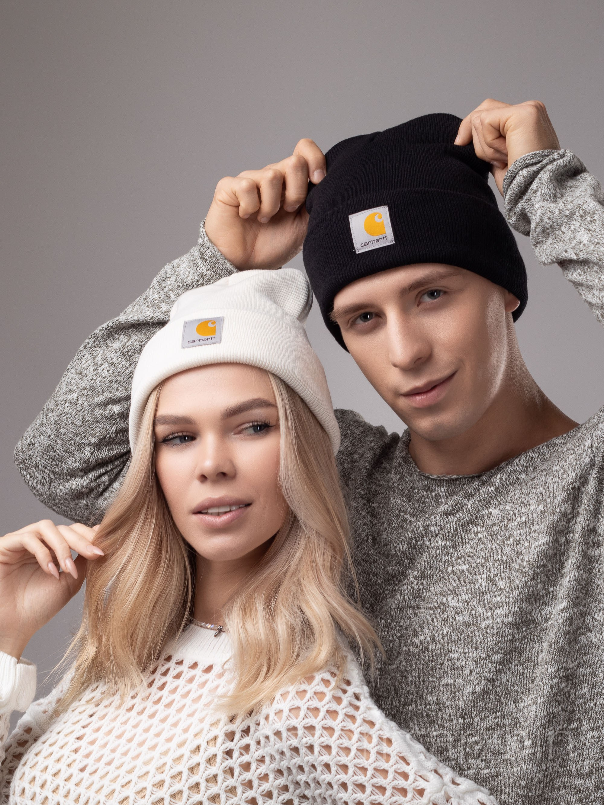 Парная фотосъемка шапок