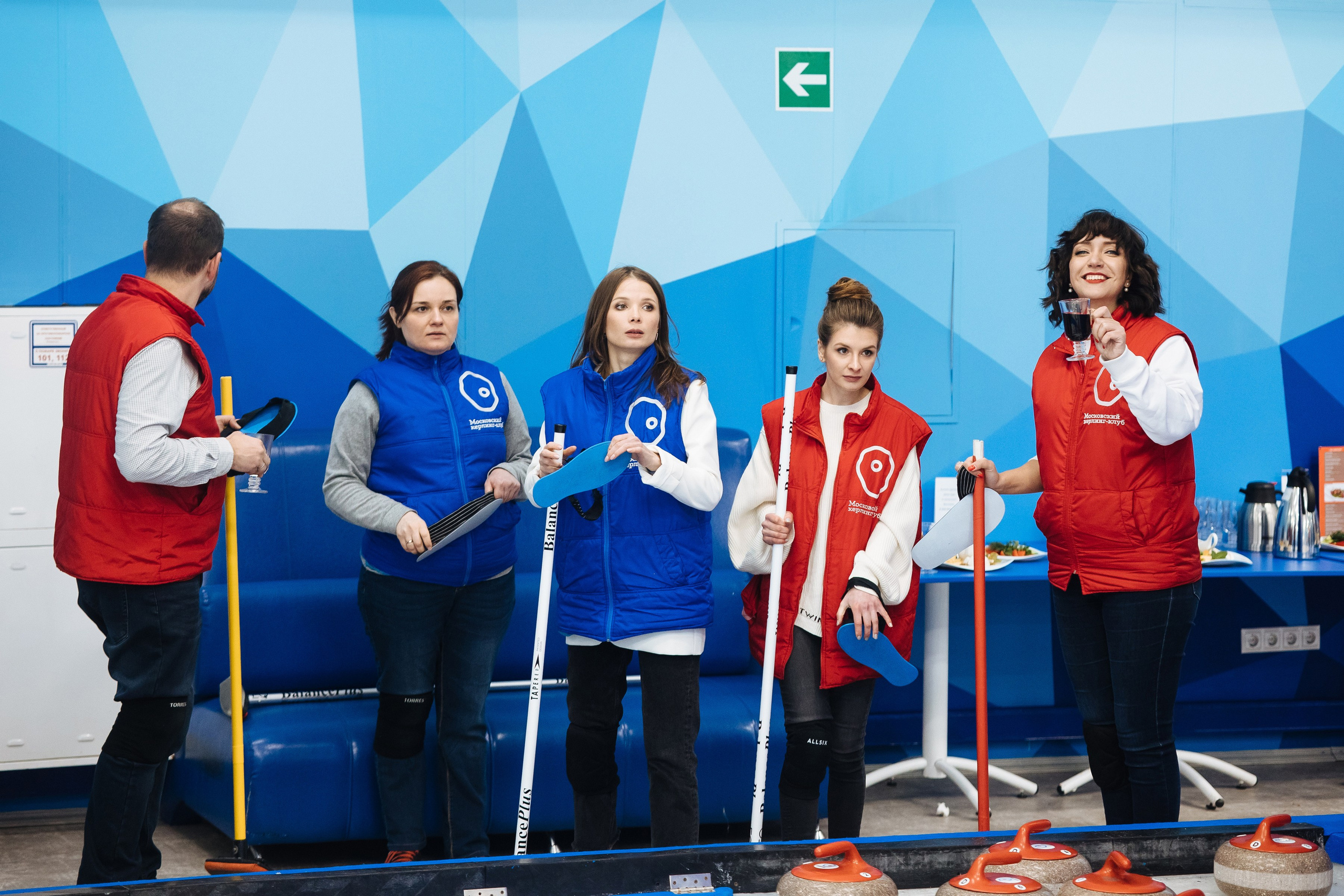 Корпоратив в кёрлинге. Свадебный и семейный фотограф Екатерина Иванова