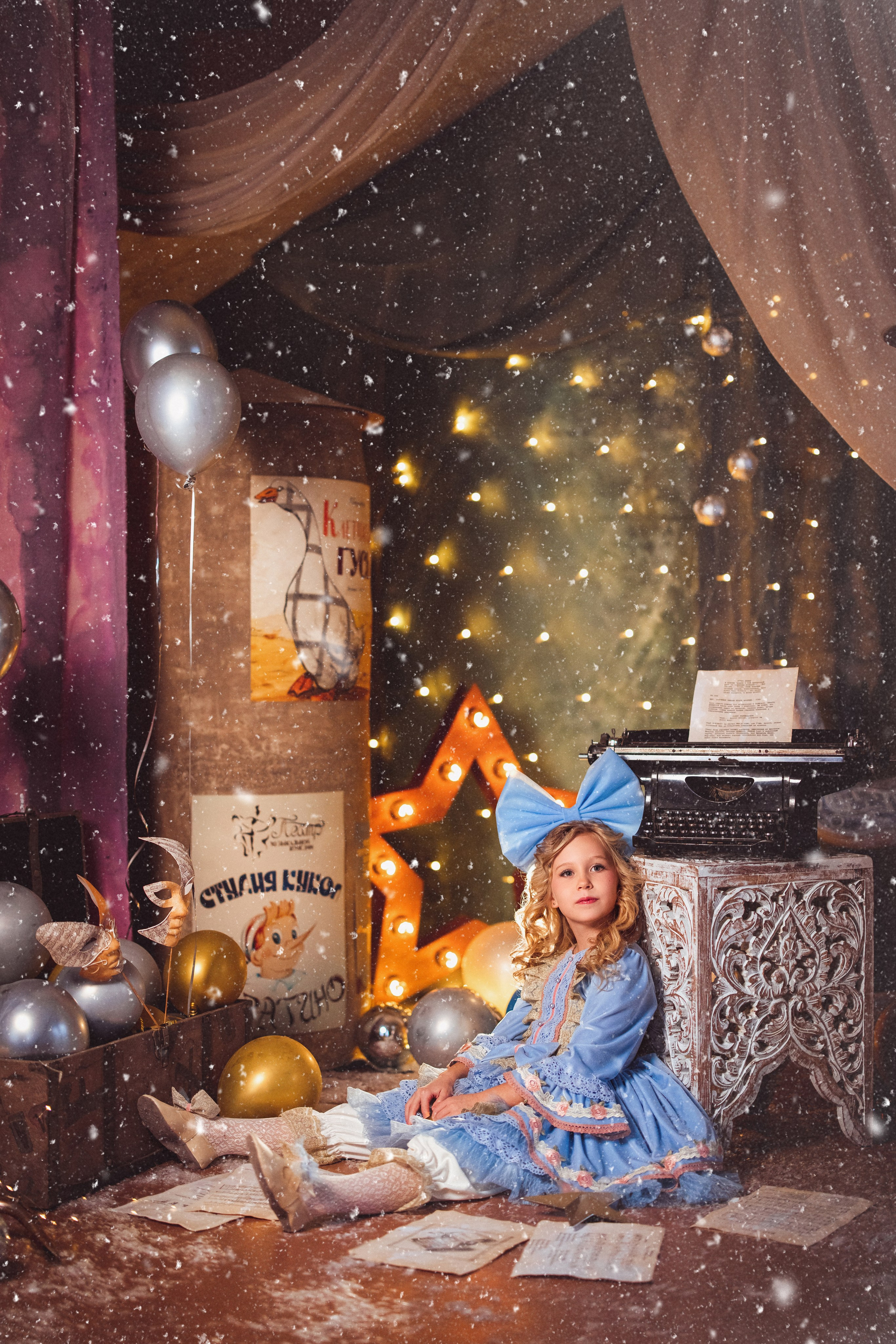 ТЕАТР, «Мальвина». Семейный и детский фотограф в Краснодаре Анна Трашкова